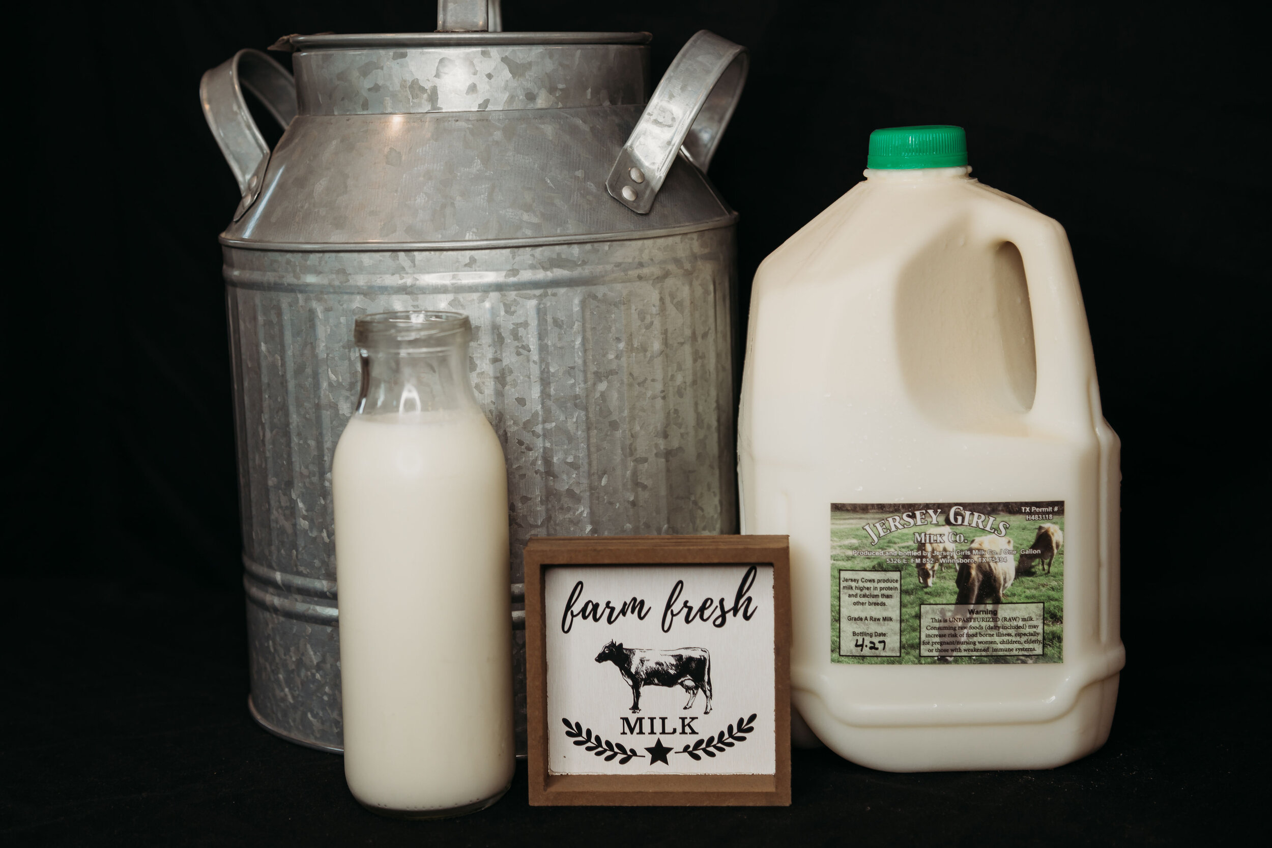 Organic Jersey Milk Products