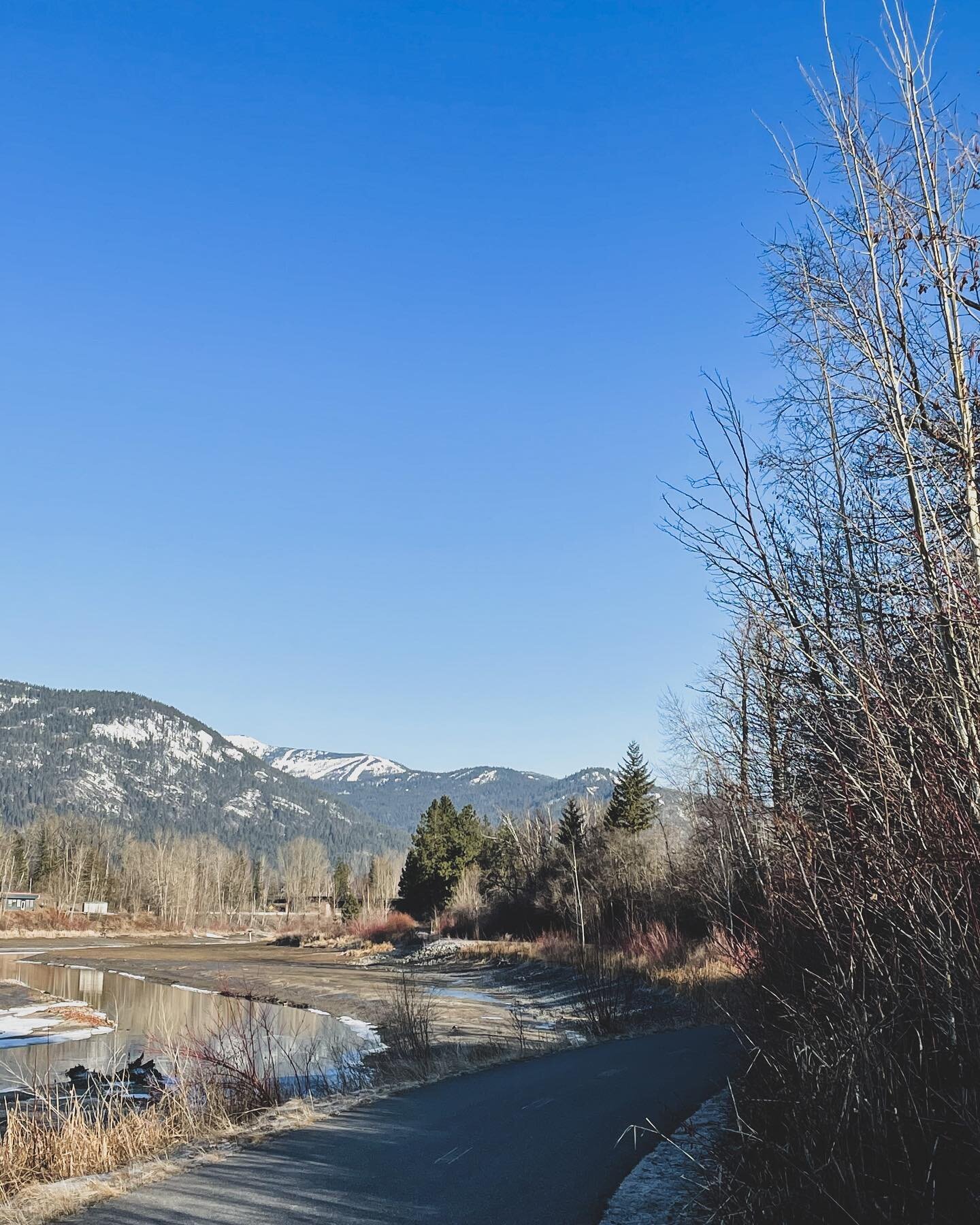 With all the beautiful places to walk, run and ride it&rsquo;s not too hard to stay off the trails at Pine Street Woods. This morning with the bright blue skies, the Sandcreek path and Winter Beach Trail (trail can be found by crossing the crosswalk 