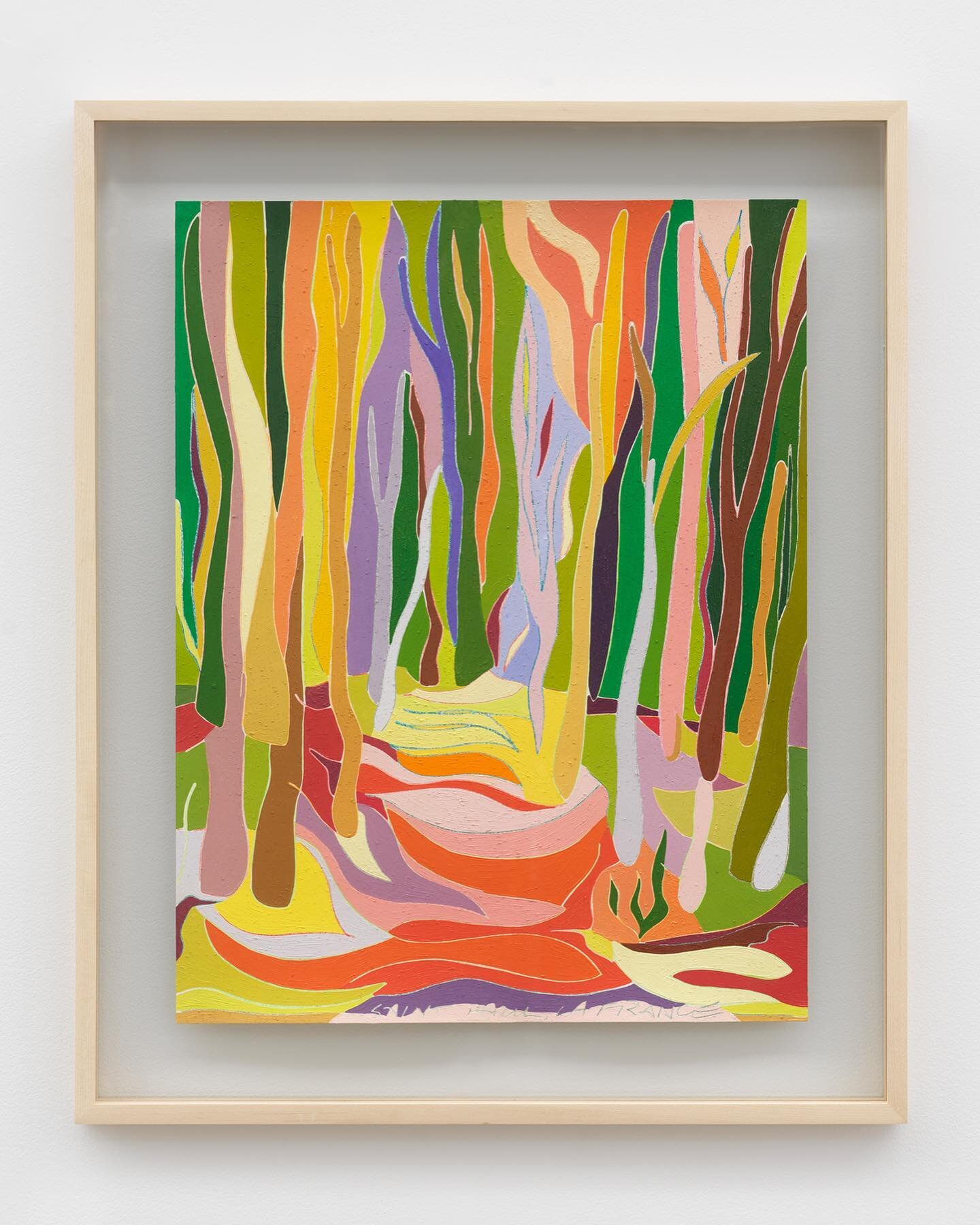 Tessa Perutz  Le R&ecirc;ve Am&eacute;ricain 

With Dream Fountain by Nick Atkins 

On view through Sunday, April 2, 2023.

Pictured:

For&ecirc;t Tropicale, Sc&egrave;ne Multicolore, Sud de la France (Vence) #1
Oil and pencil on paper

For&ecirc;t T