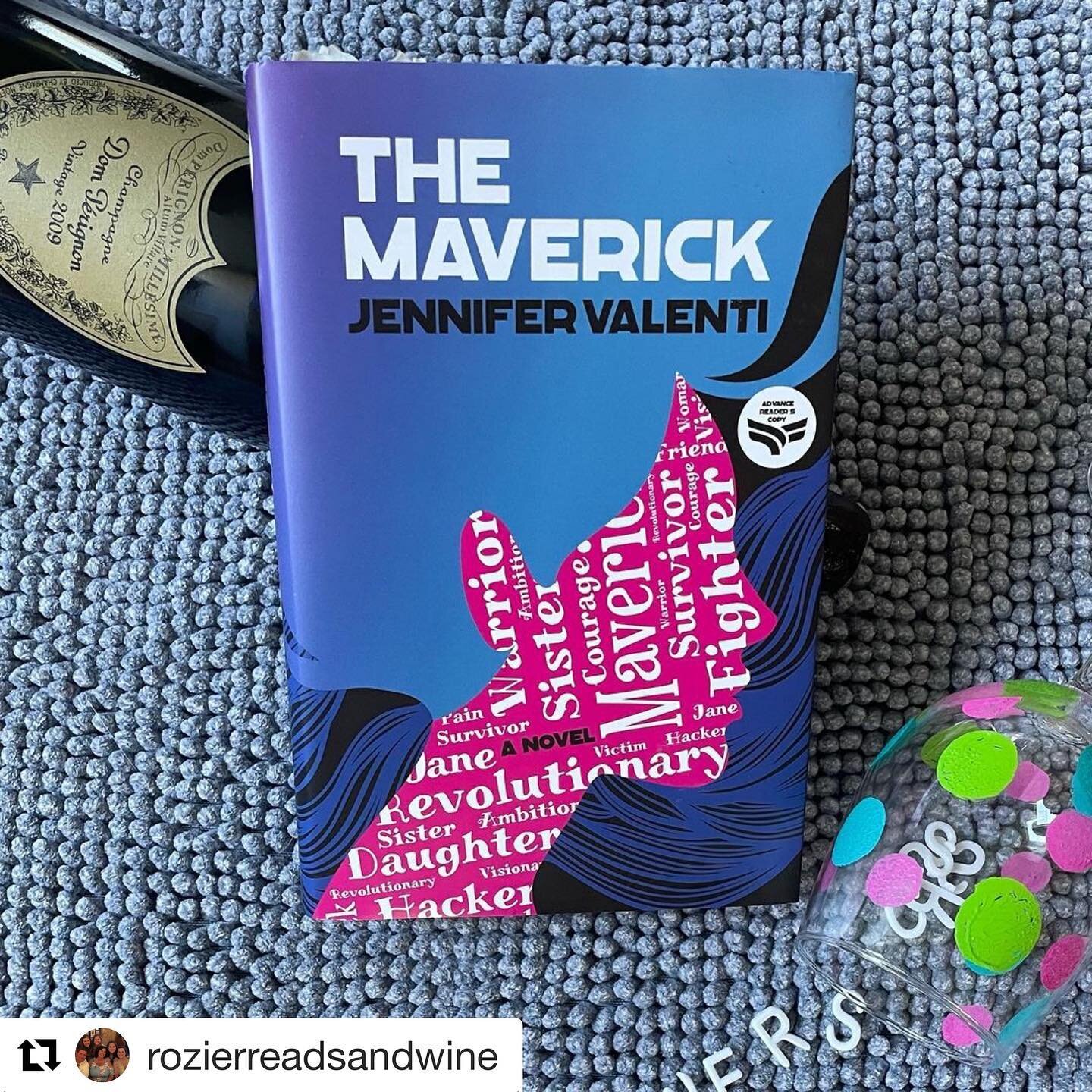 I love when readers just get it. 🥰 This review made me smile after a tough week. #Repost @rozierreadsandwine
・・・
Today is my @katerockbooktours for The Maverick by @jen.valenti 
First of all let me say the goodies that came with this book were so wo