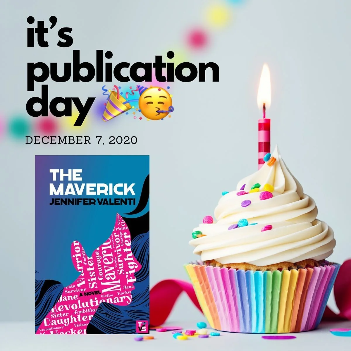 IT&rsquo;S PUBLICATION DAY FOR THE MAVERICK!!! 

I seriously can&rsquo;t believe it. So much hard work finally out into the world. 🥰🥰 And of course we kick it off with selling out lol. 🤦🏻&zwj;♀️ Don&rsquo;t worry. If you pre-ordered your book, you&rsquo;re first in line for a copy and will receive it in a few days. For new orders, they will be restocked this week. 🤗 THANK YOU SO MUCH FOR ALL YOUR SUPPORT. I am beyond grateful and humbled. Here&rsquo;s to the kick off of The Maverick and the beginning of The Jane Valiante Series!! Yayyyyy!! 🎉🎉🥳🎉🥳🎉🥳🥳

#themavericknovel #themaverick #TJVS #author #womensfiction #womenslit #ownvoices #bookstagram #booklover #bookbabes #instabooks #goodreads #chicklit #beachreads #booknerd #bookstagram #booklovers #bookaddict #instabook #readersofinstagram #bookaholic #booksofinstagram #bookworm #booksofinsta #booksofig #bookish #booklover #booklove