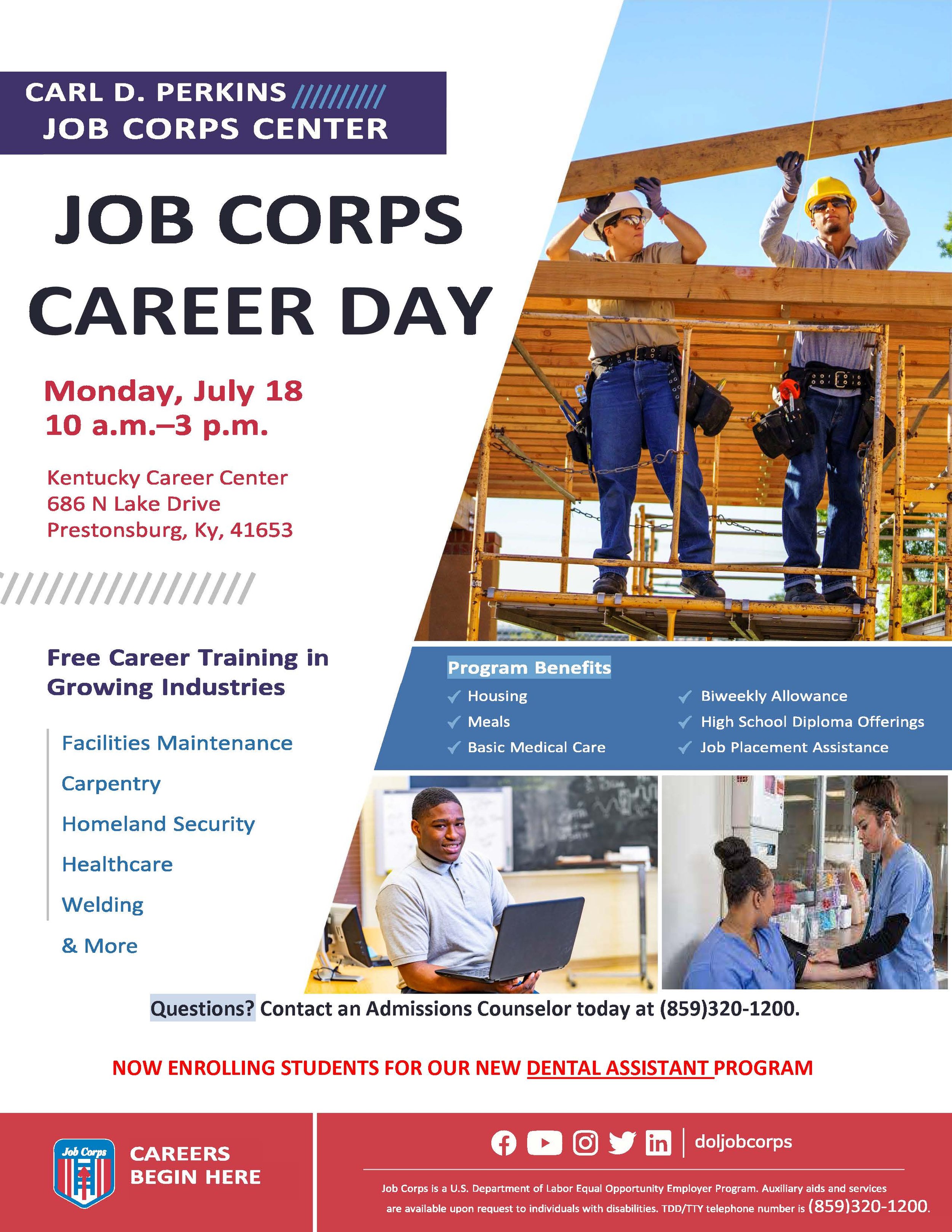 Job Corps Career Day — JobSight | Jobseeker & Employer Services in Eastern Kentucky Job Corps Career Day — JobSight | Jobseeker & Employer Services in Eastern Kentucky