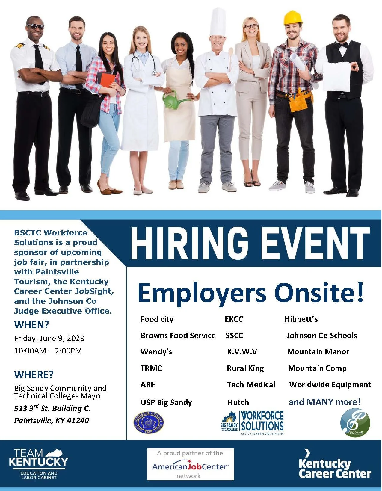 Johnson County Hiring Event — JobSight | Jobseeker & Employer Services in  Eastern Kentucky