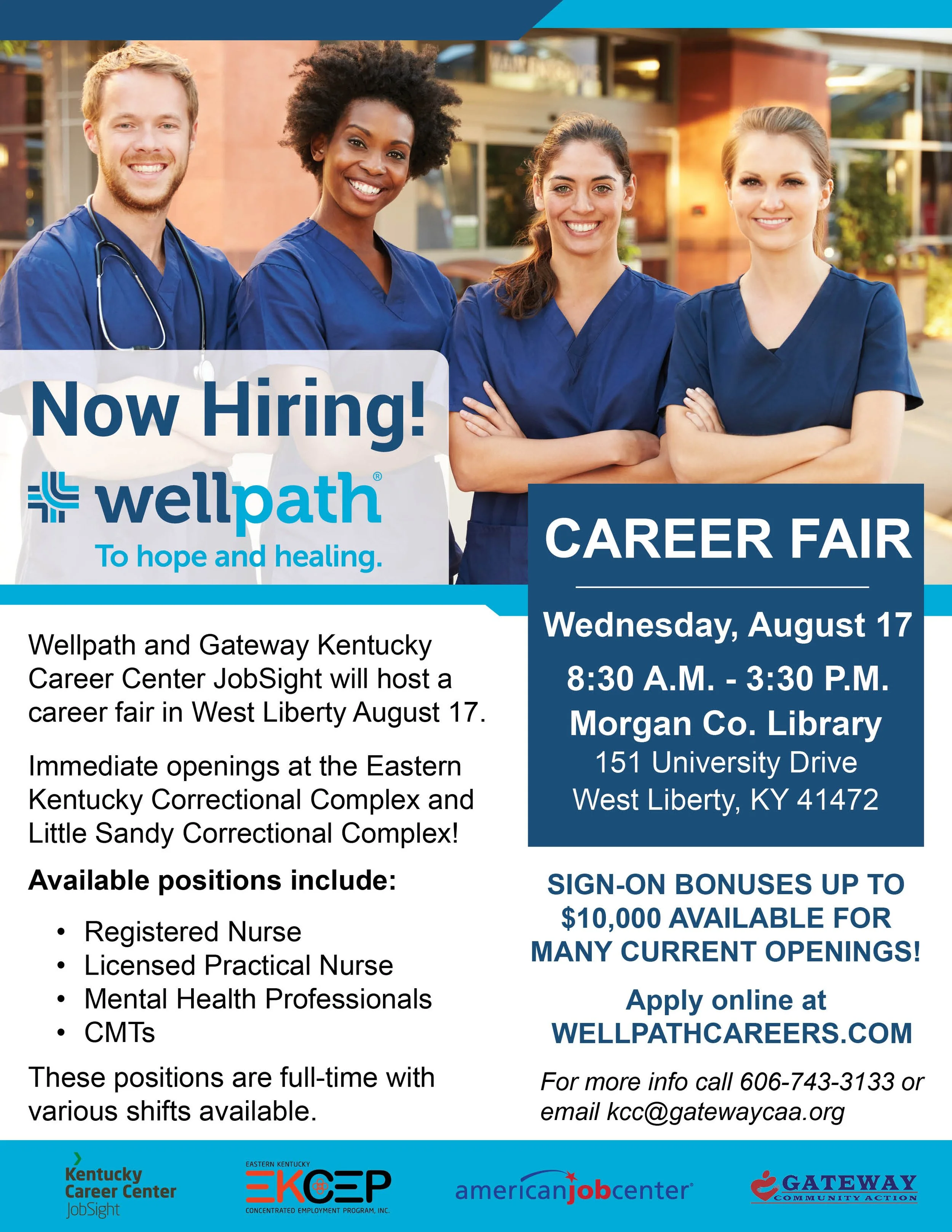 Wellpath Healthcare Career Fair — JobSight Jobseeker & Employer