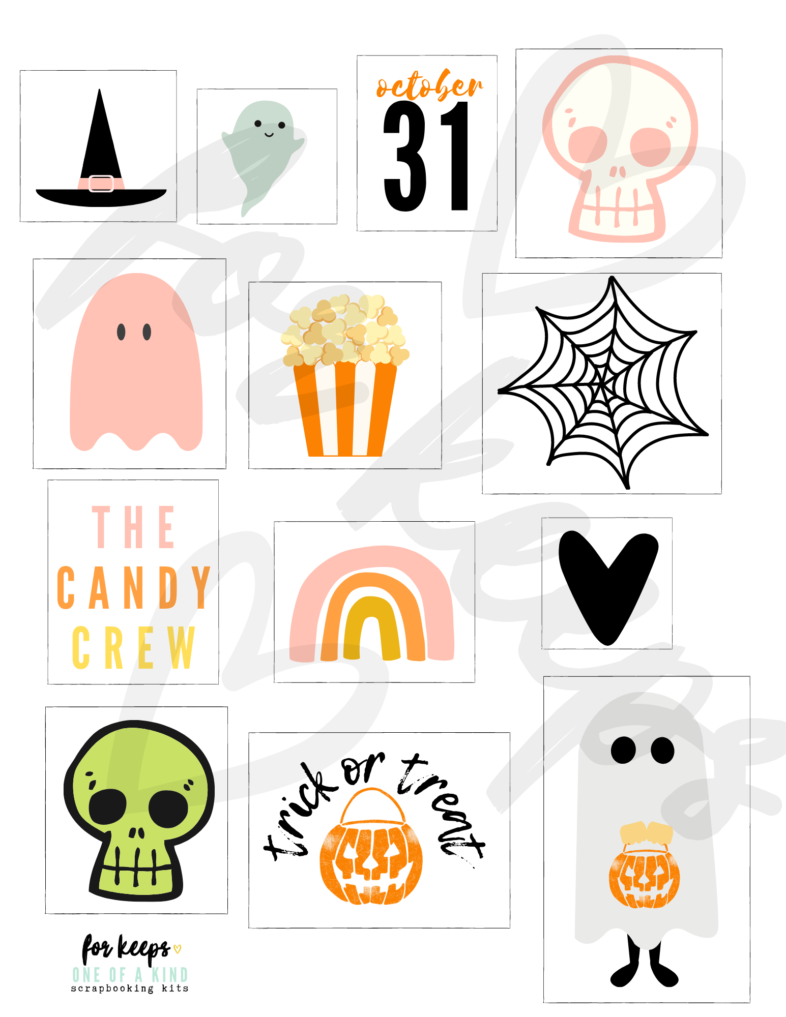 100 Days Printable — For Keeps