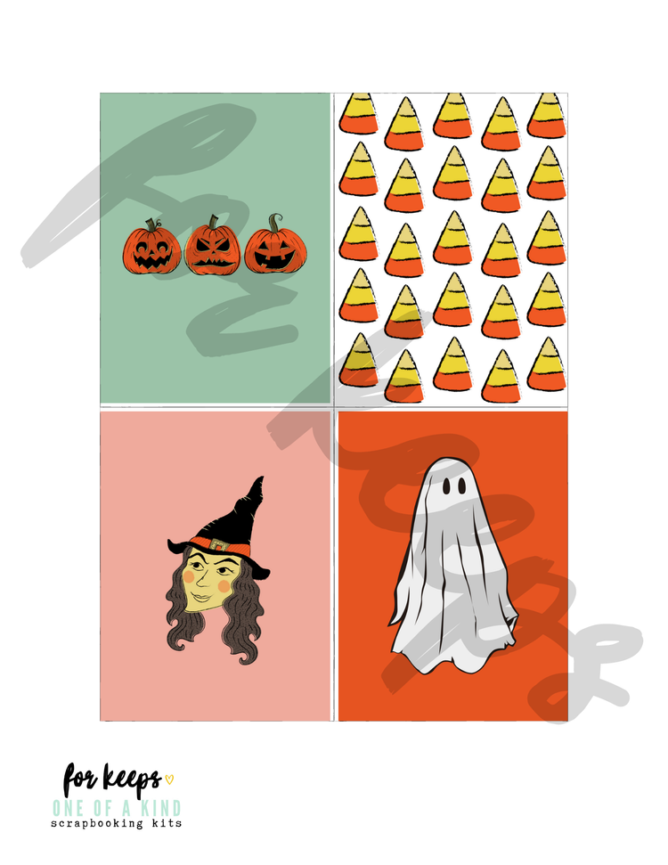 Vintage Halloween printable — For Keeps