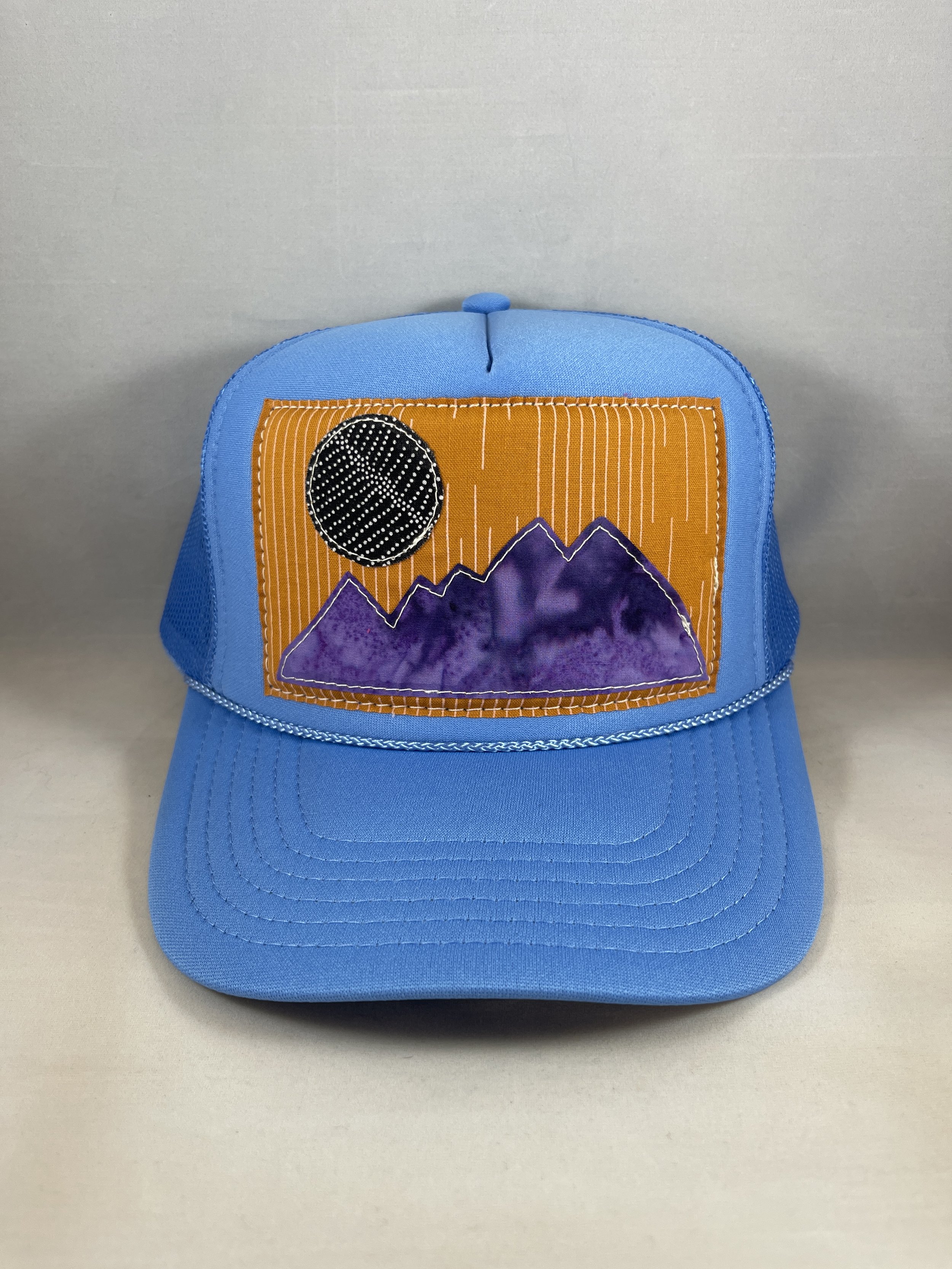 Sky Blue Trucker Hat - Mountain Series