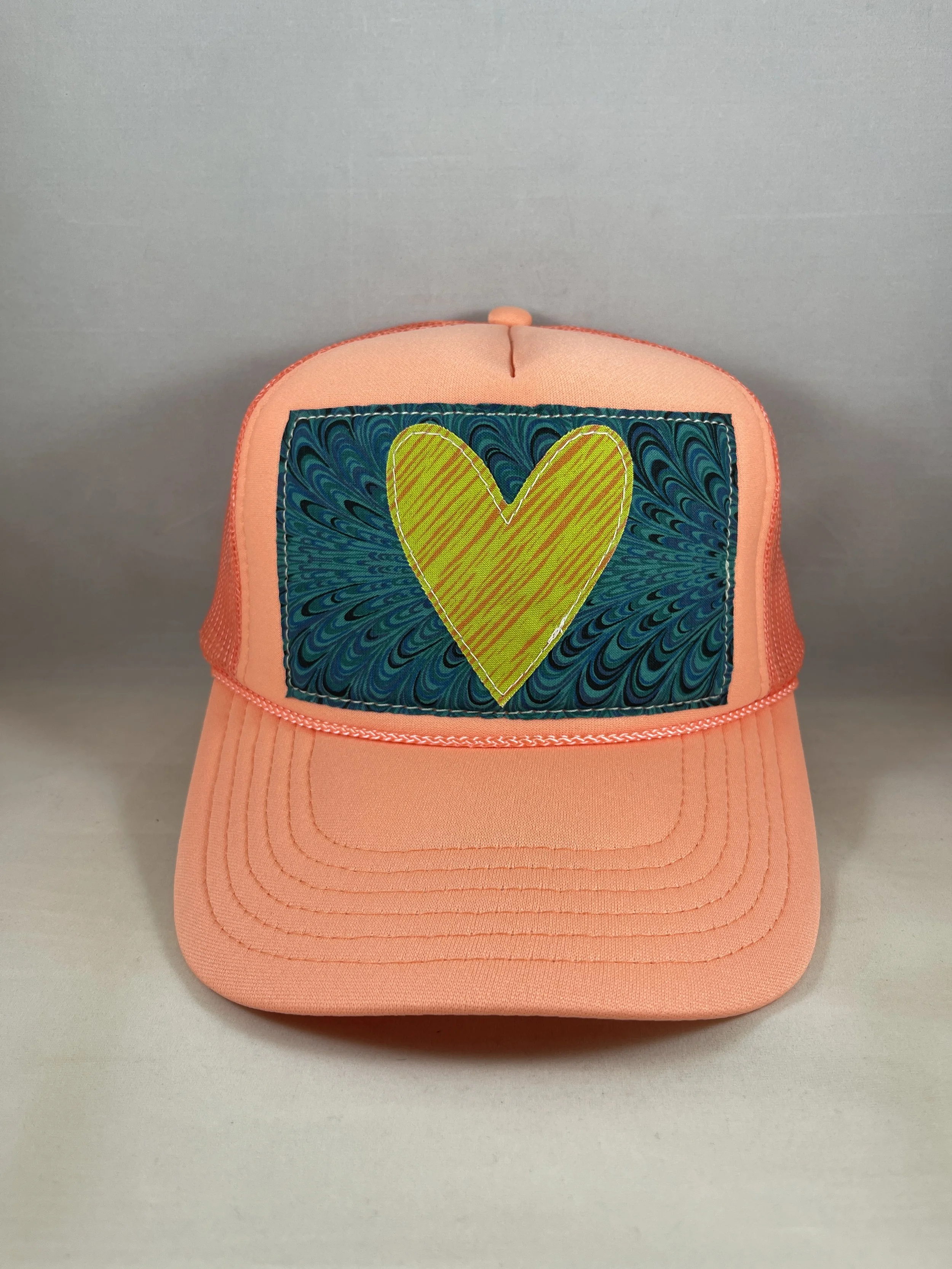 Coral Trucker Hat - Spread the Love Series