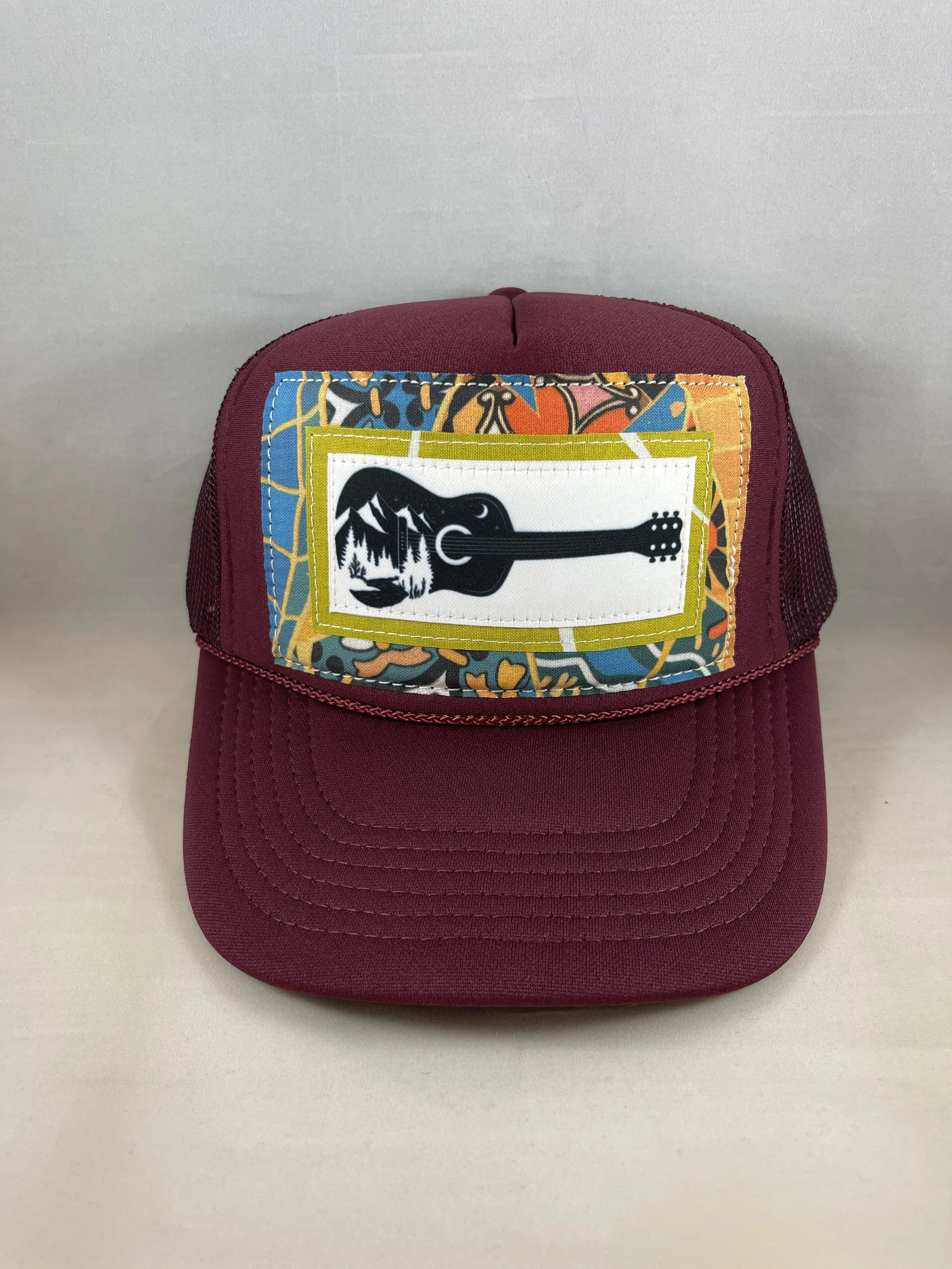Maroon Trucker Hat - Mountain Music Series