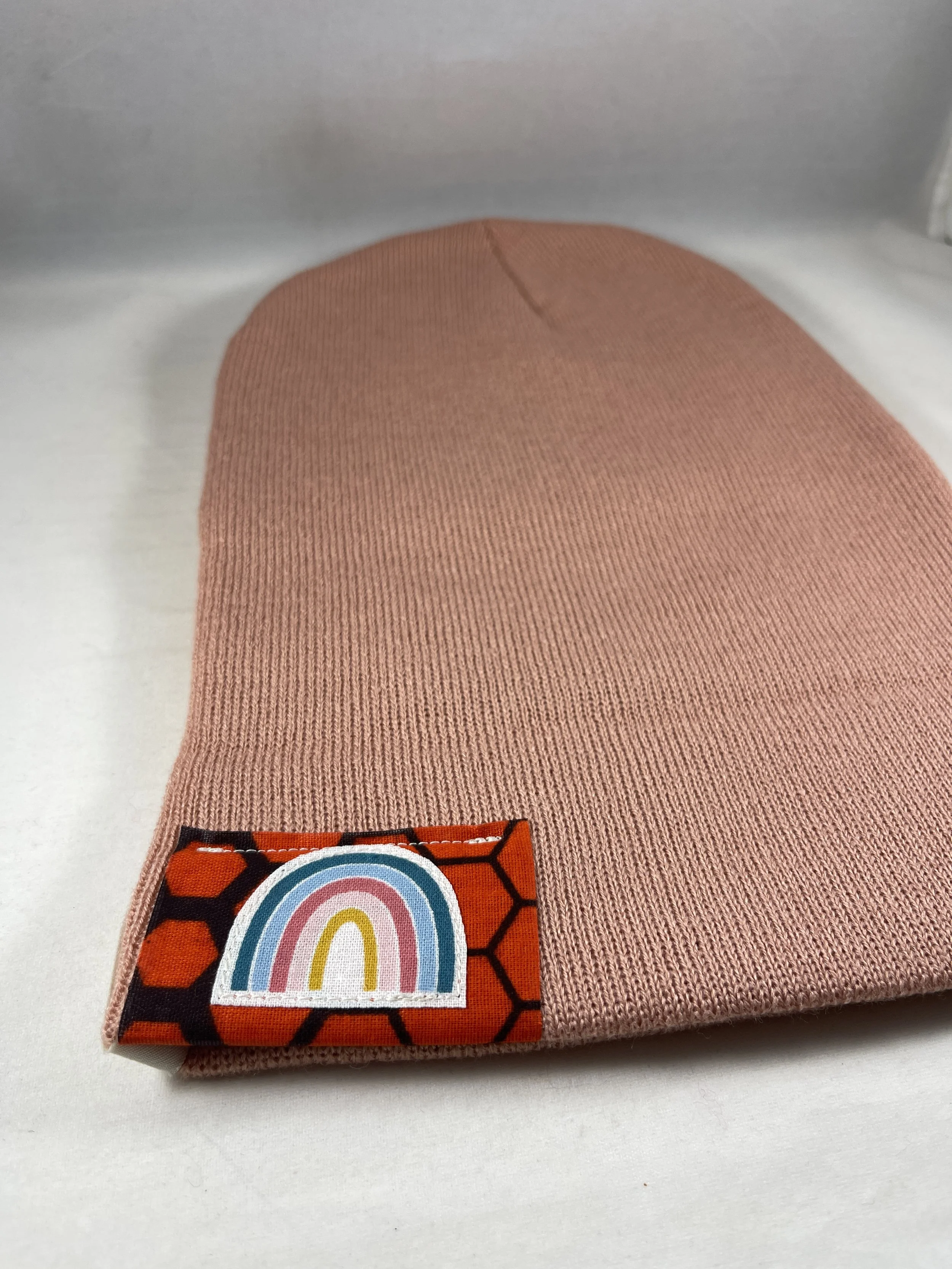 Dusty Rose Beanie - Rainbow Series