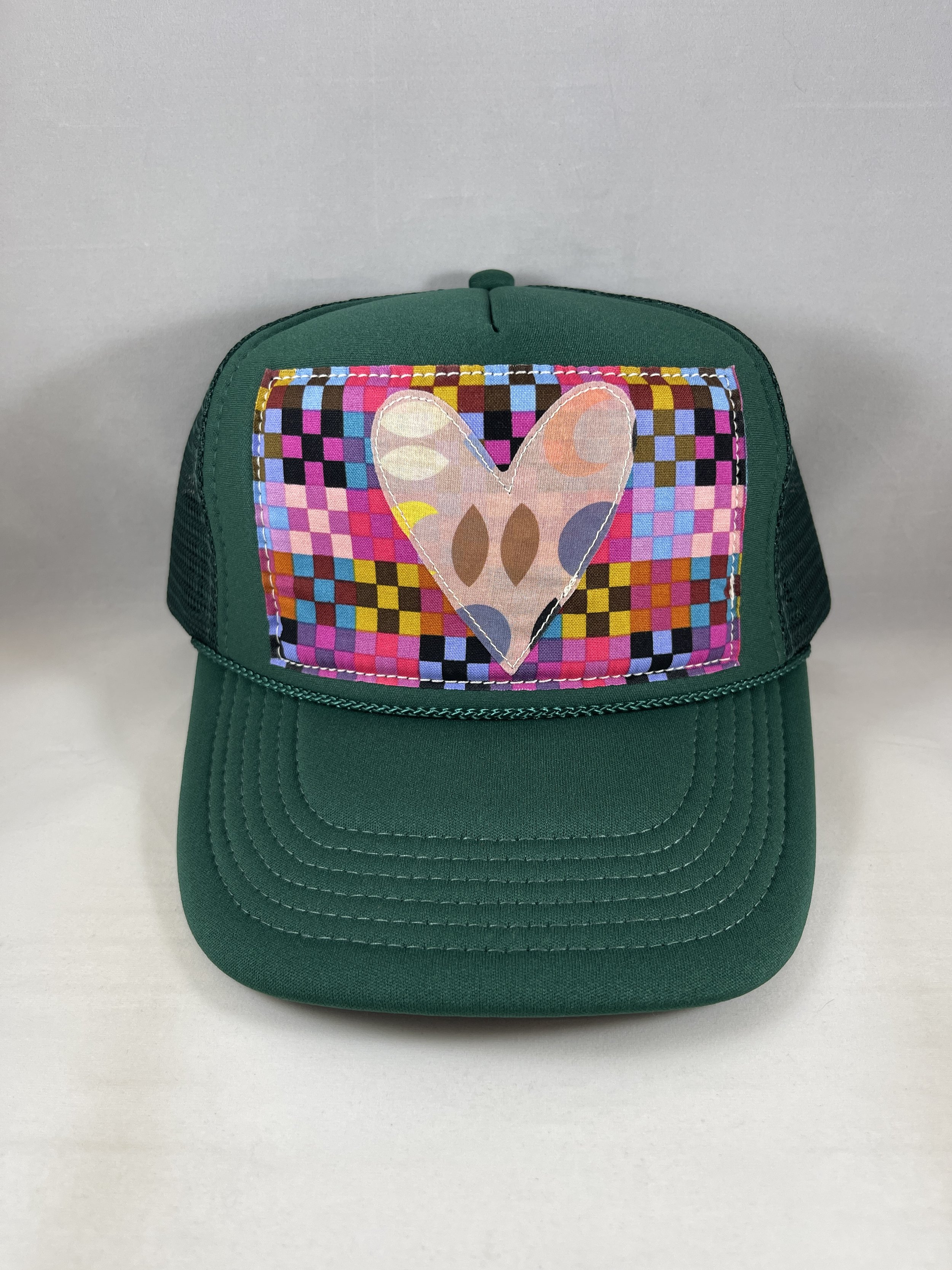 Hunter Green Trucker Hat - Spread the Love Series