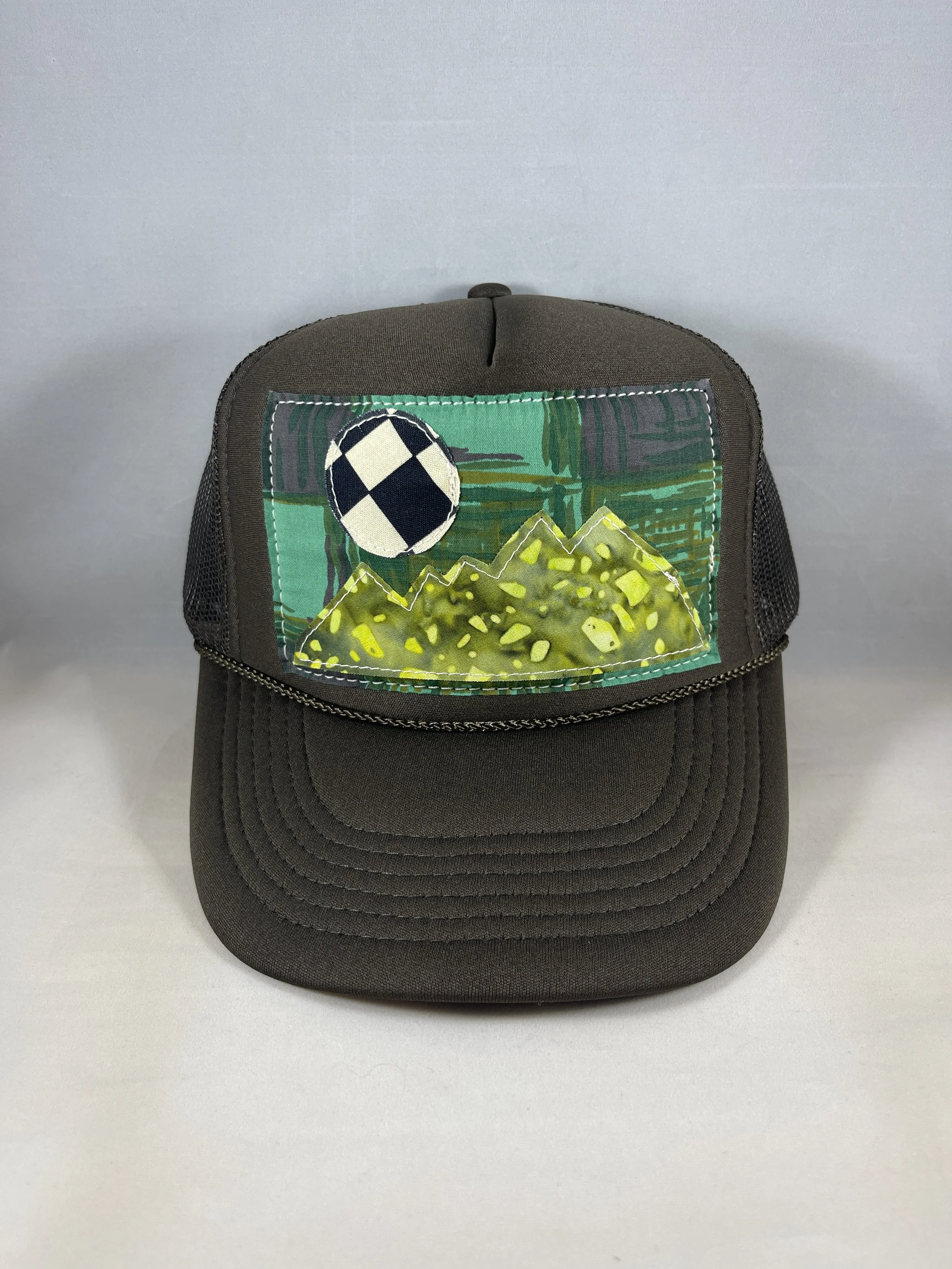 Brown Trucker Hat - Mountain Series