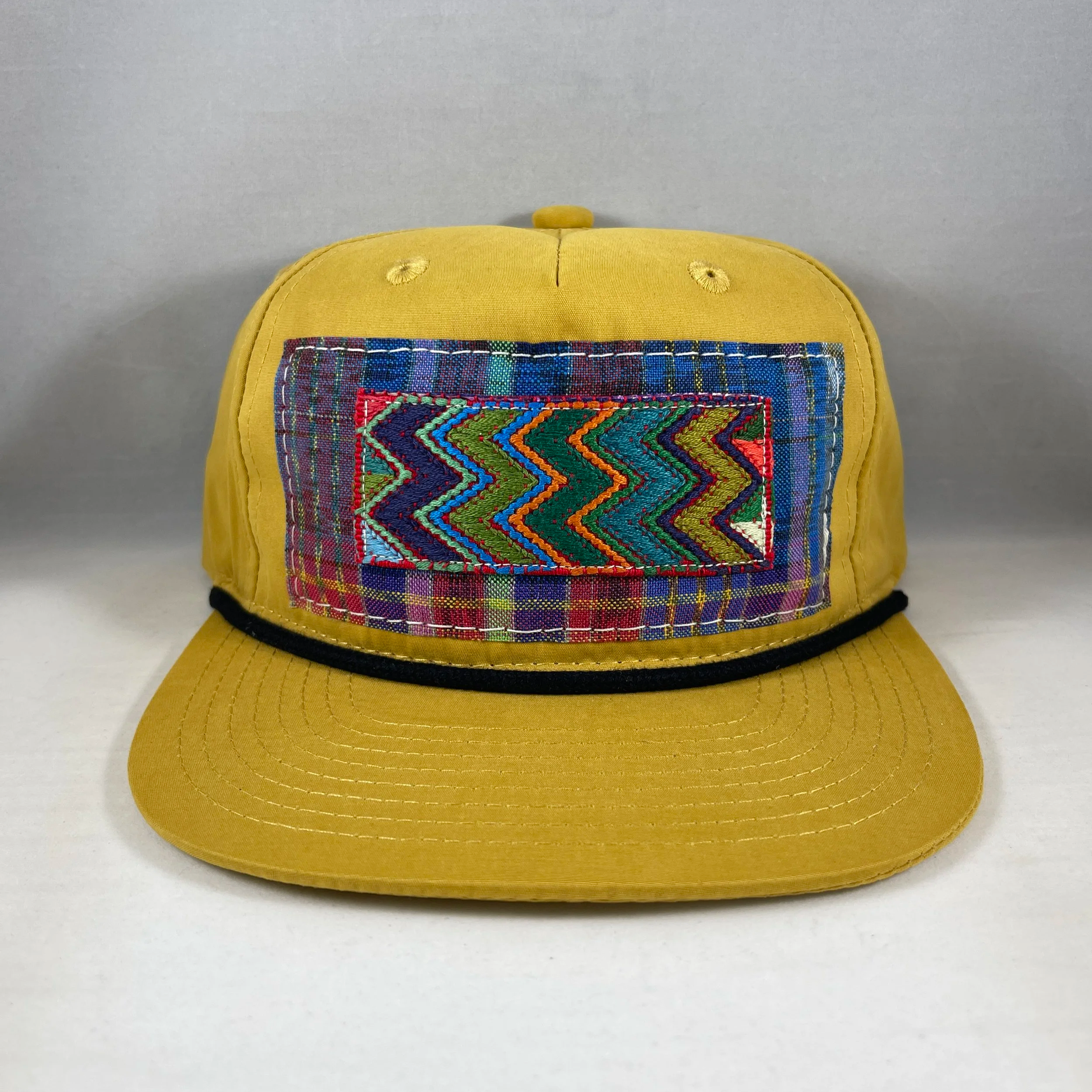 Mustard Yellow Richardson Fullback Hat - Guatemalan Collection