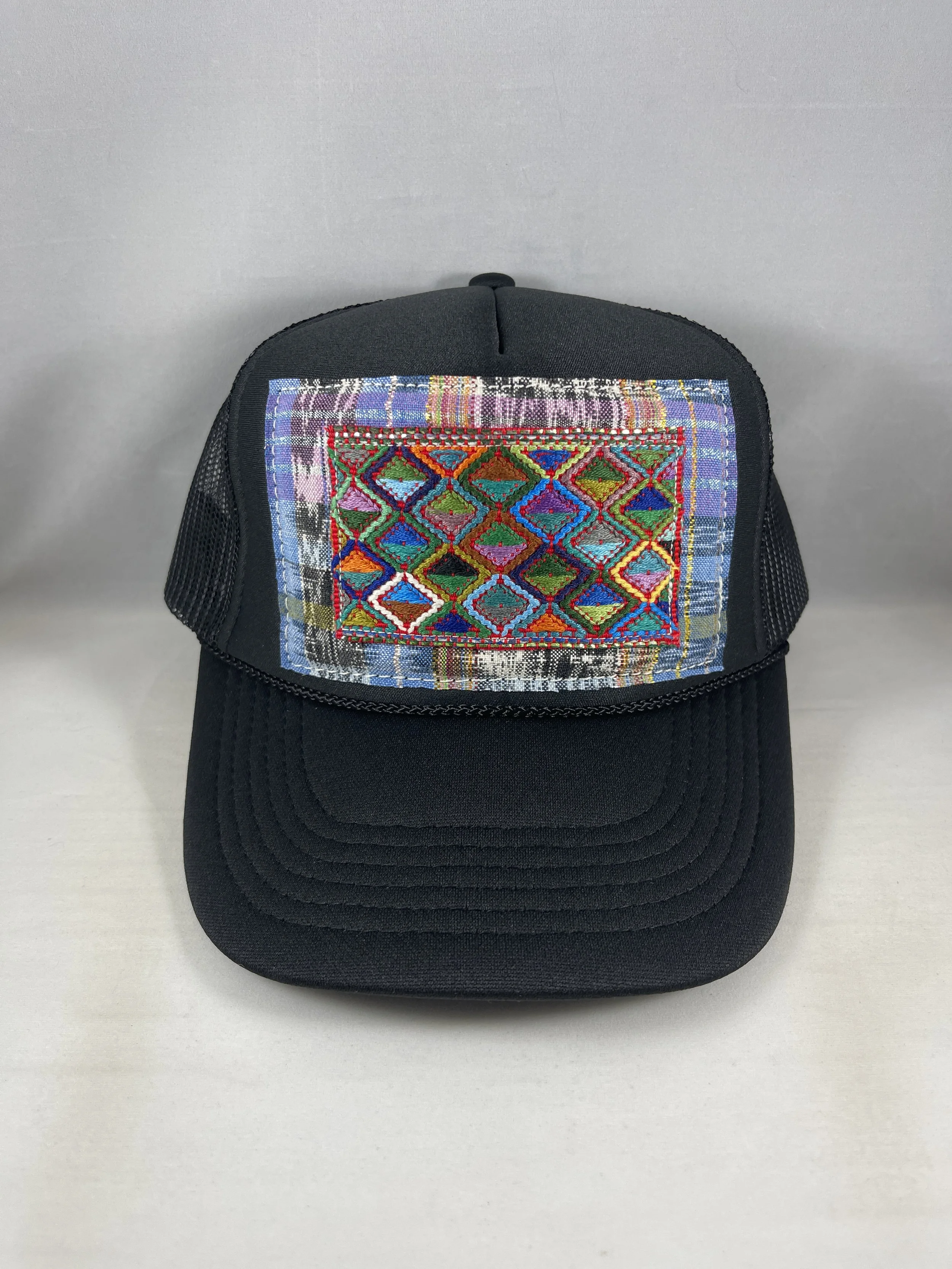 Black Trucker Hat - Guatemalan Collection