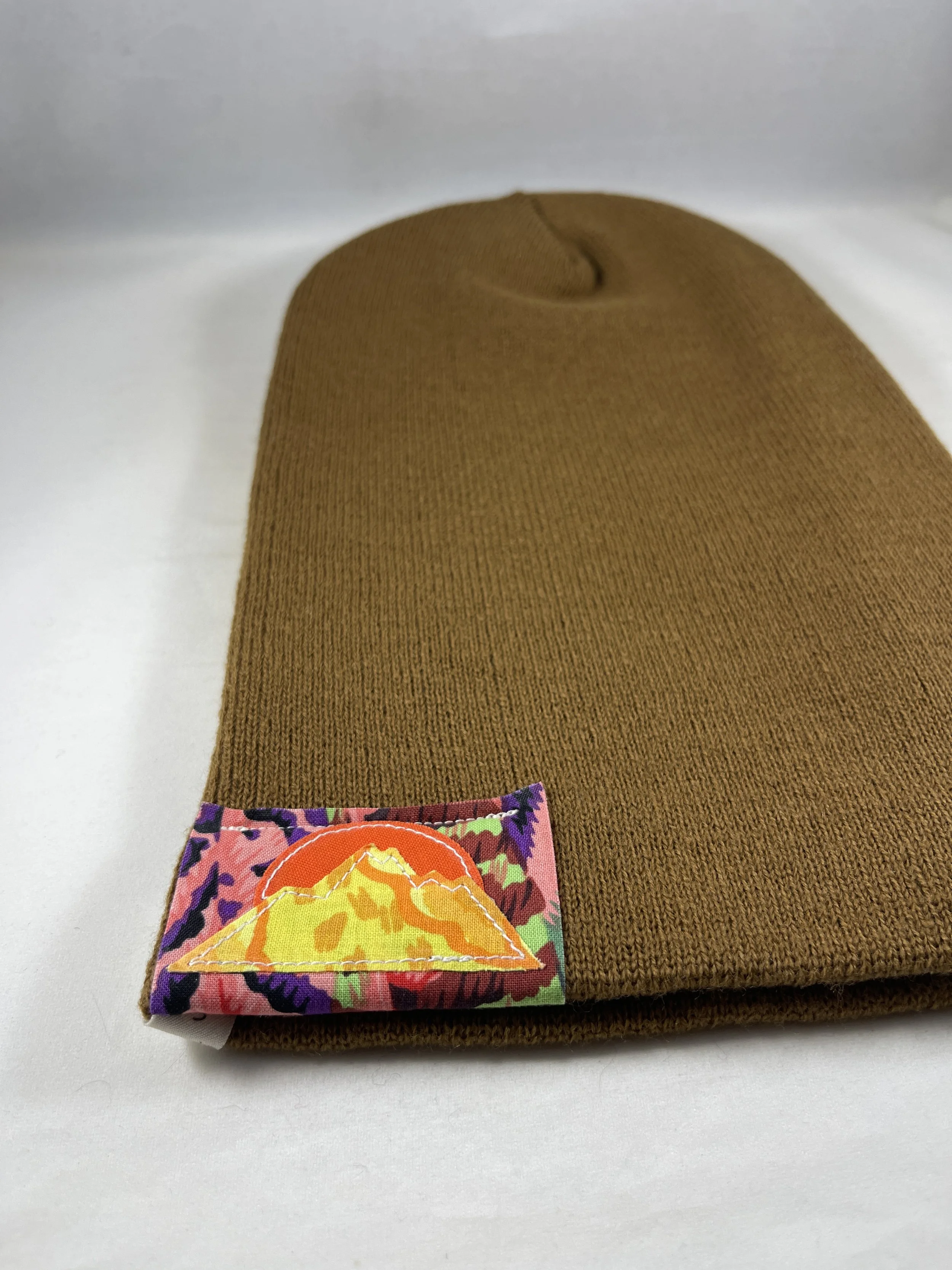 Light Brown Beanie - Mountain Series
