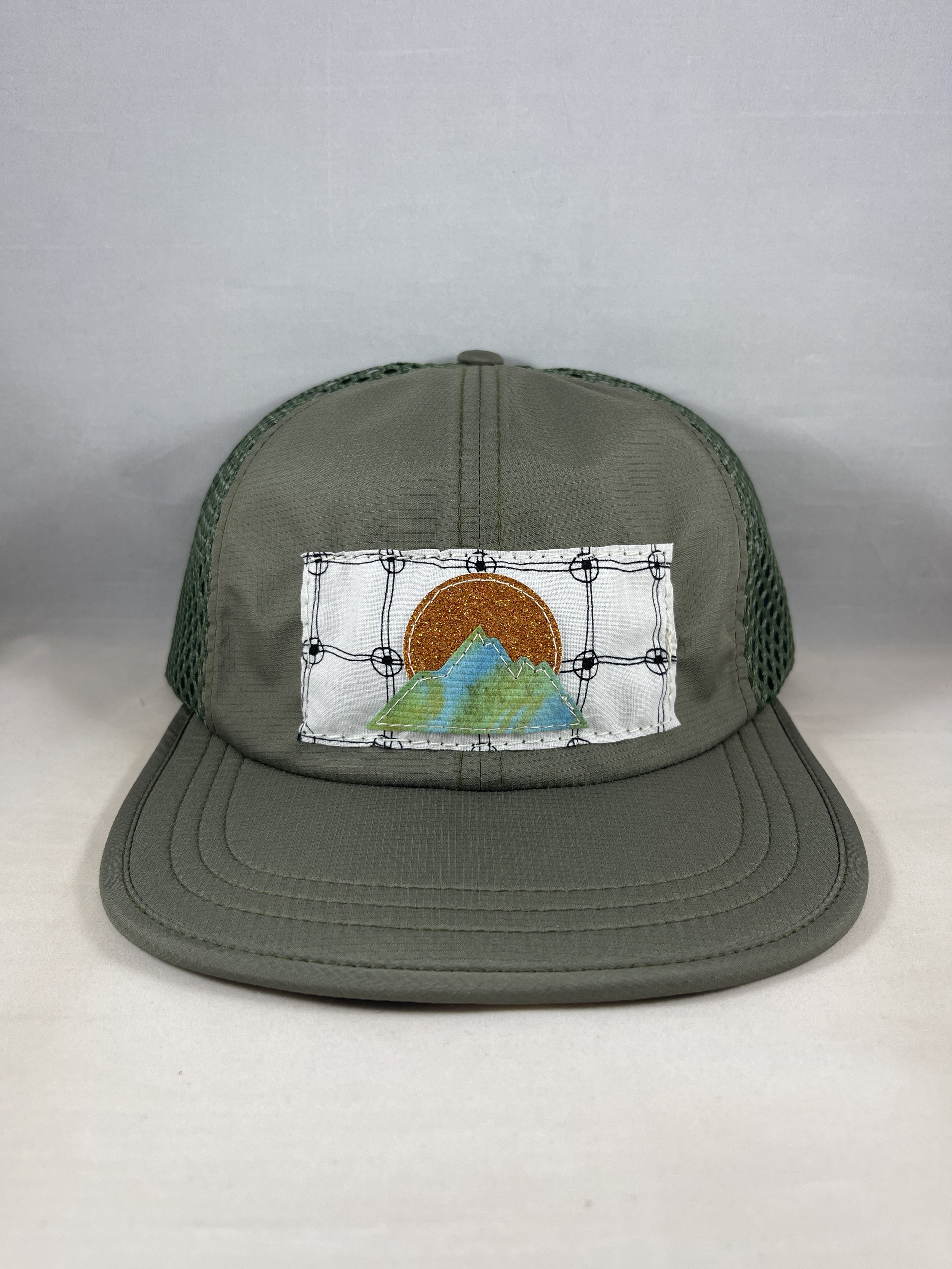 Olive Green Outdoor Sport Hat - Mountain Series