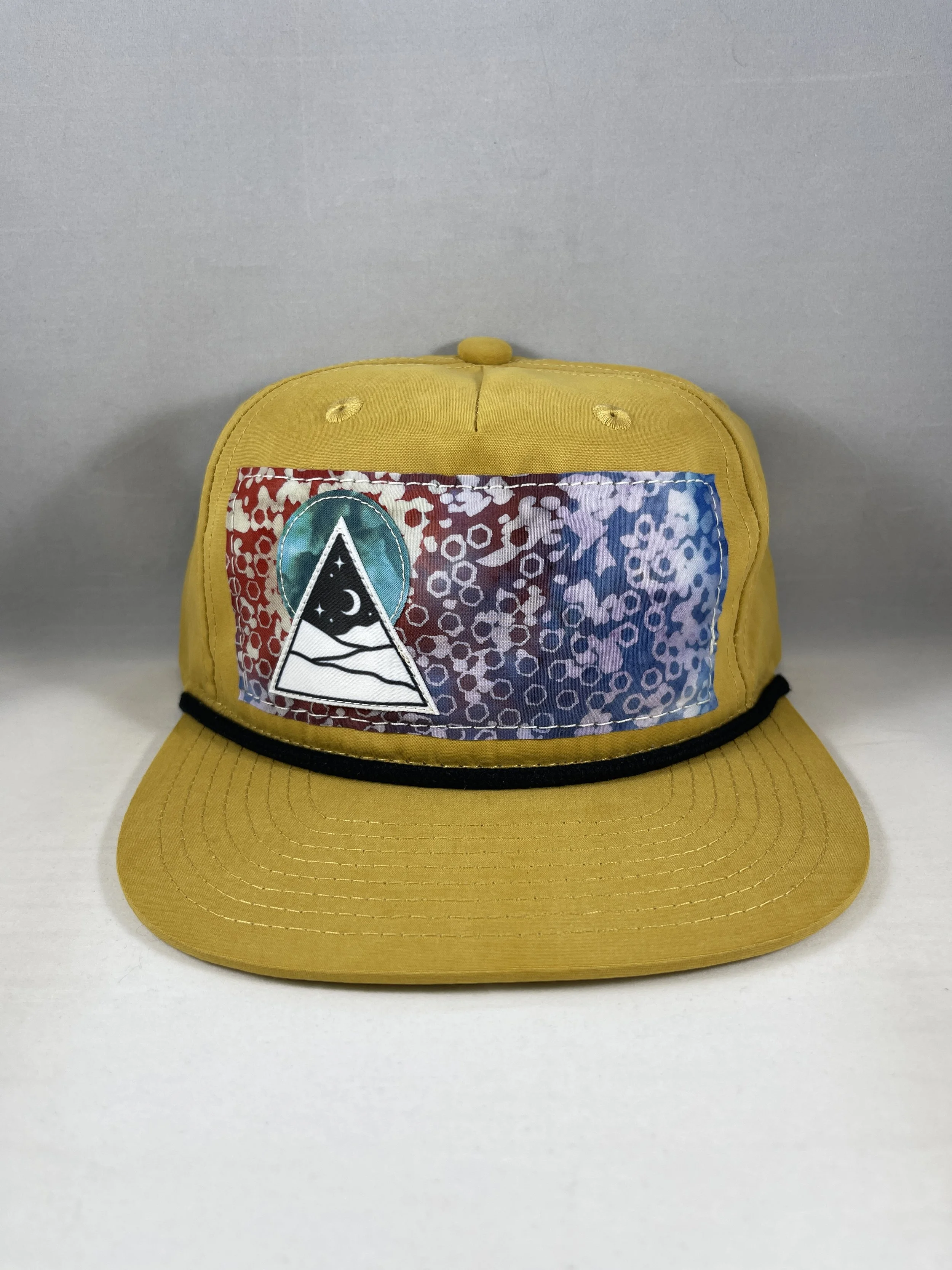 Mustard Yellow Richardson Fullback Hat - Mountain Series