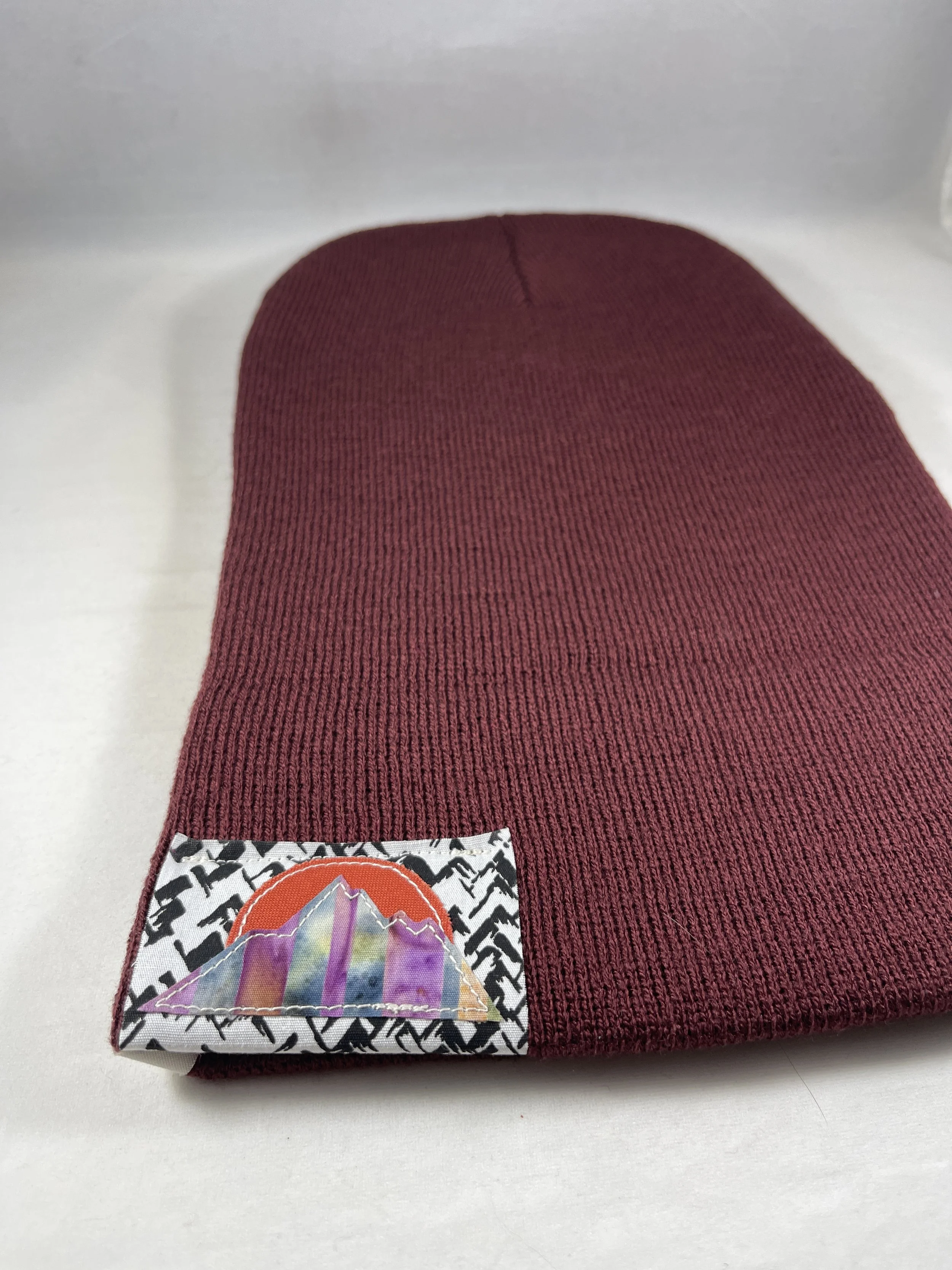 Maroon Beanie - Mountain Series