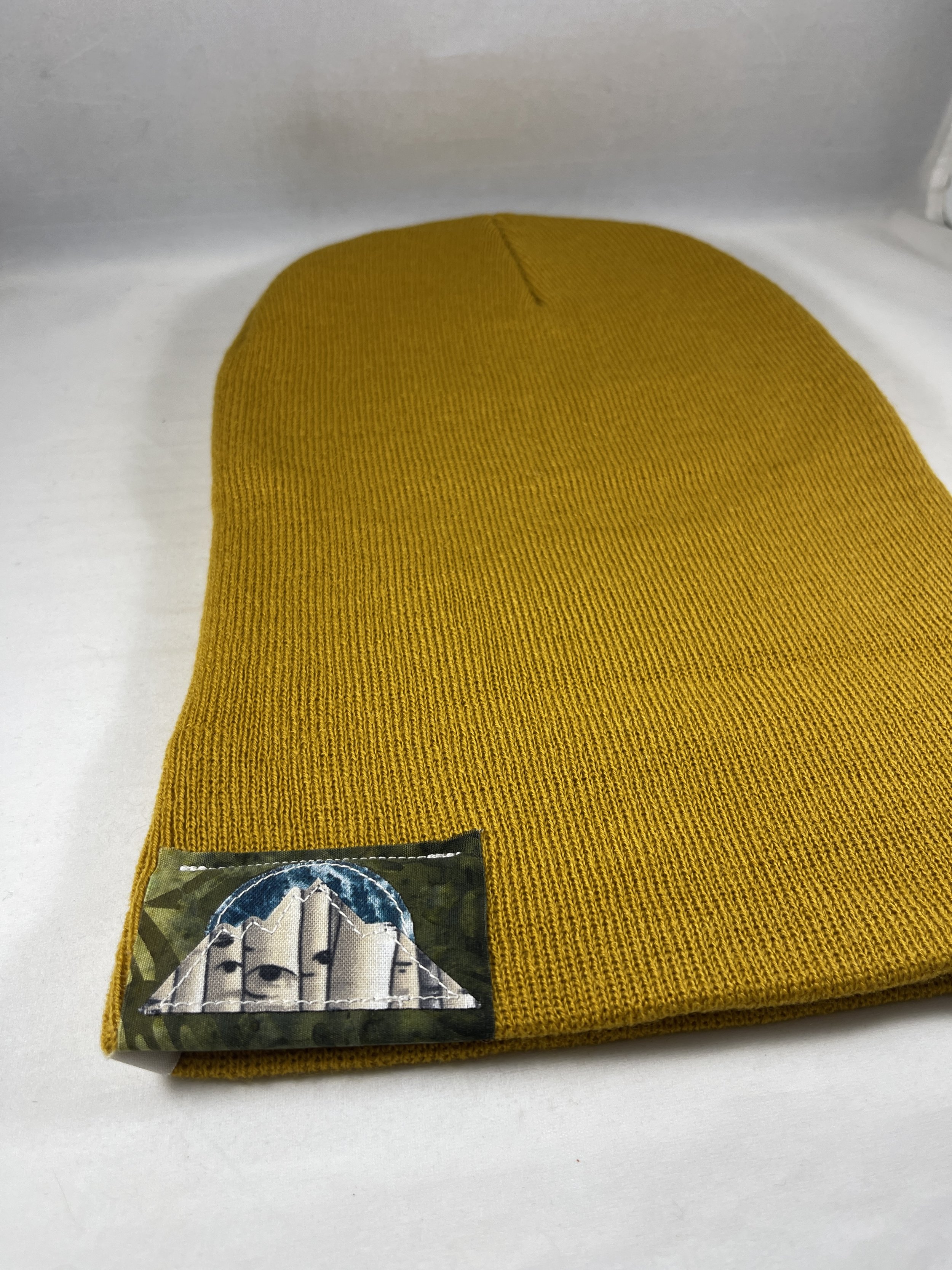 Golden Mustard Beanie - Mountain Series