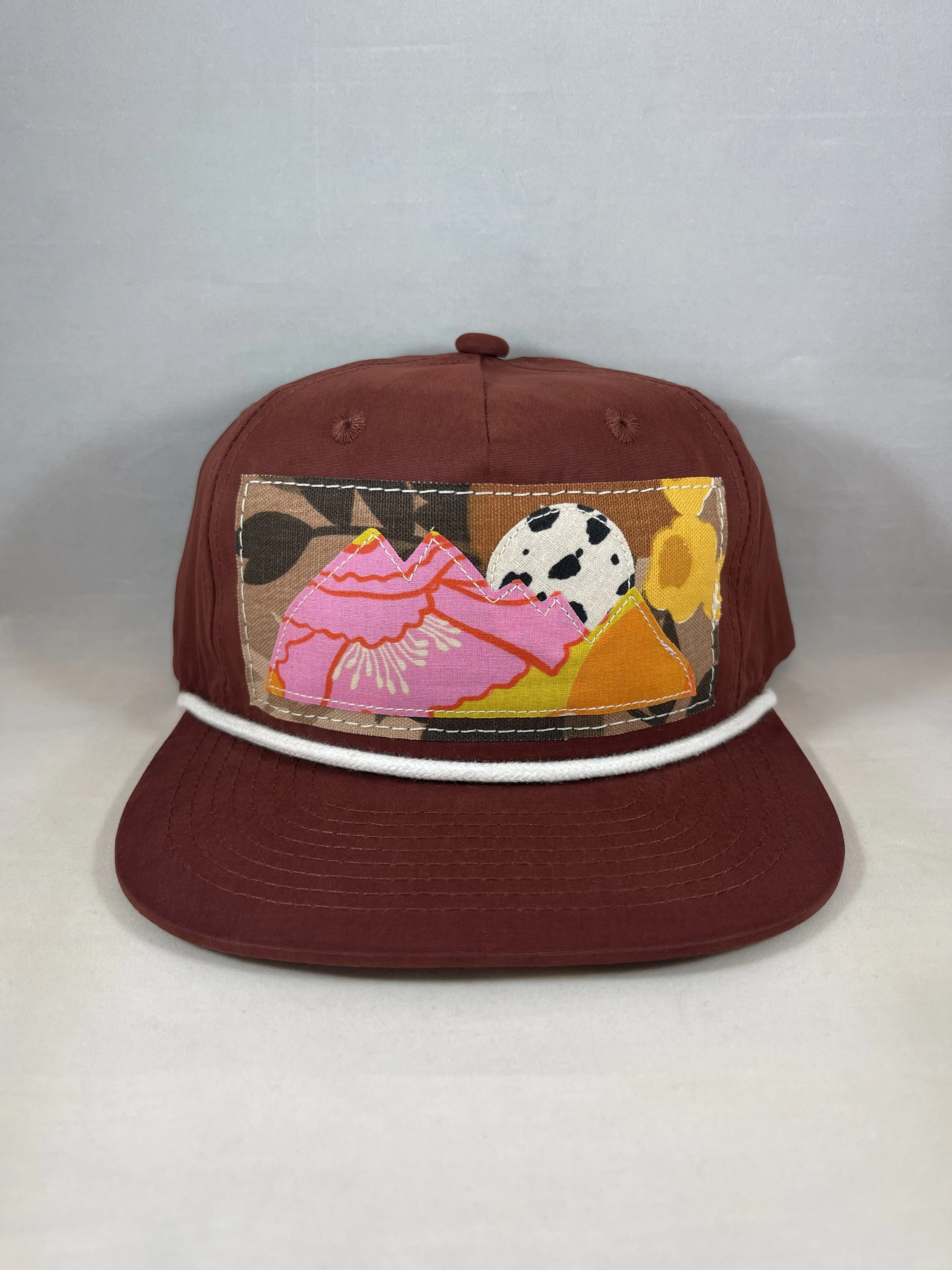 Maroon Richardson Fullback Hat - Mountain Series
