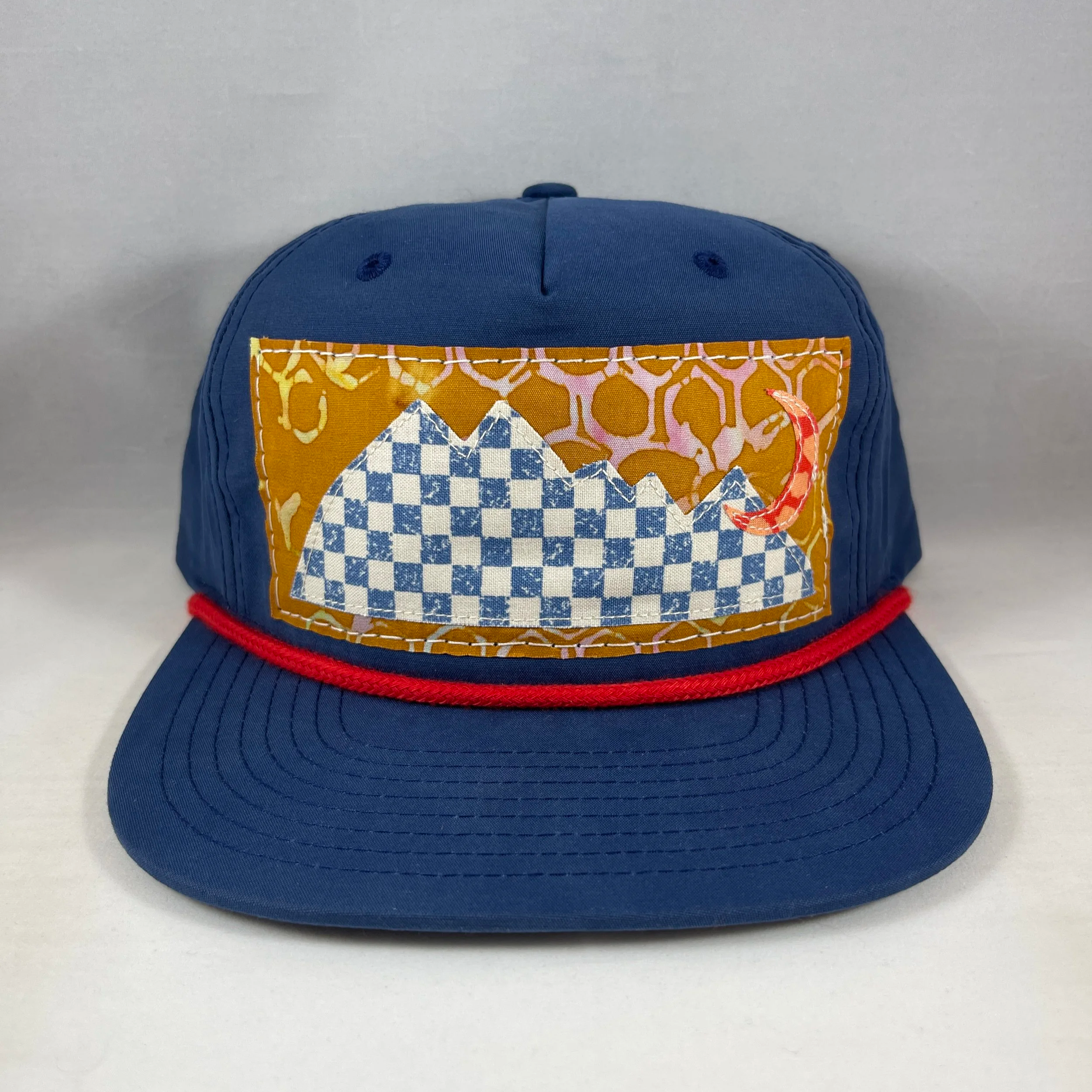 Navy Blue Richardson Fullback Hat - Mountain Series