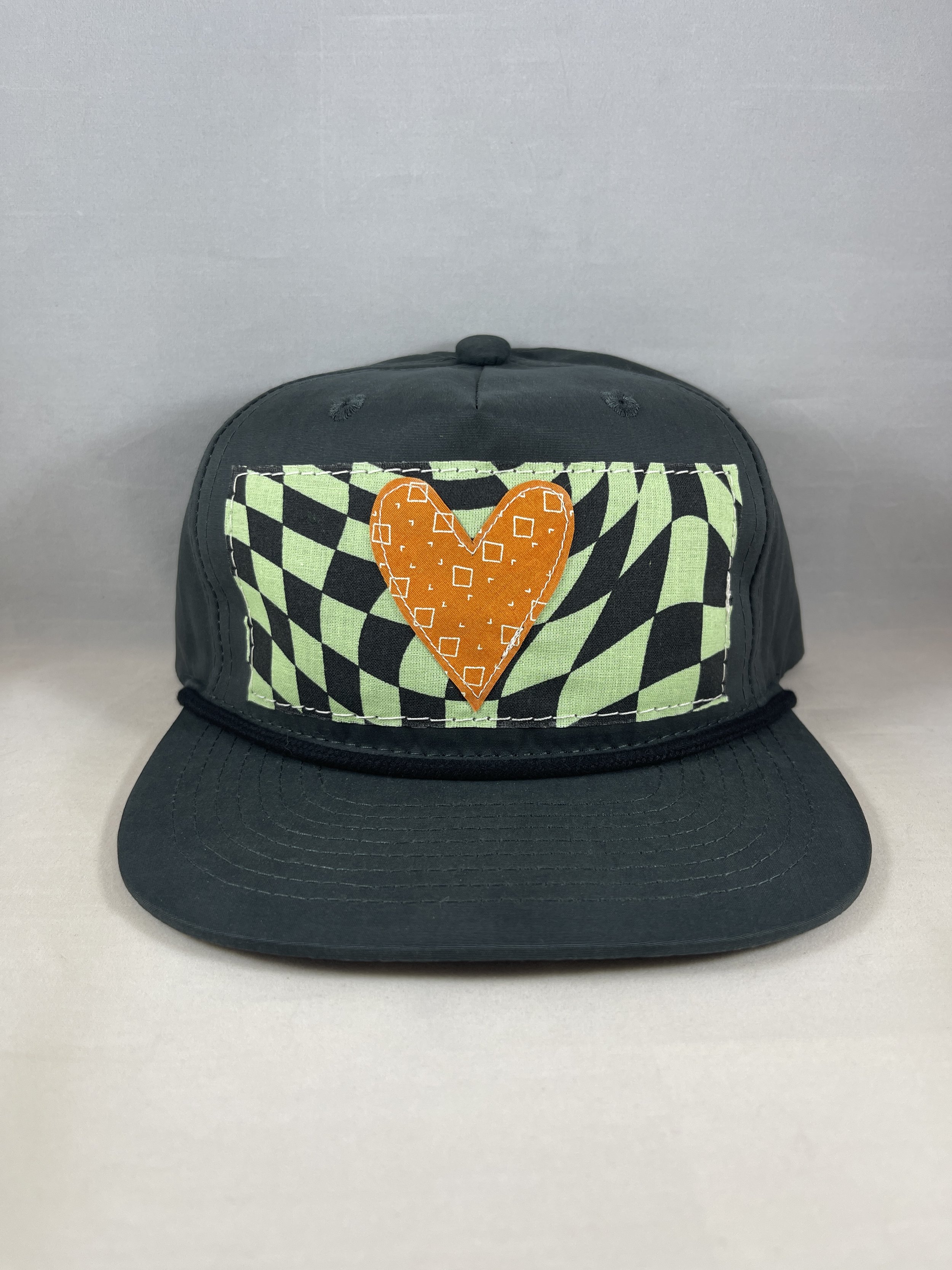 Dark Gray Richardson Fullback Hat - Spread the Love Series