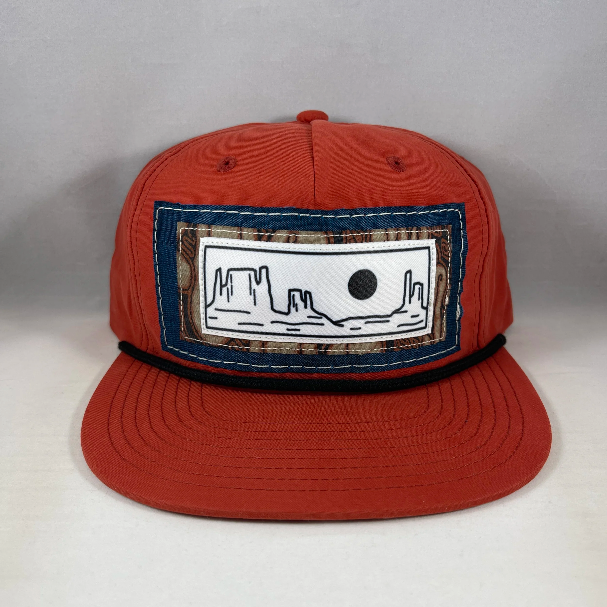 Brick Red Richardson Fullback Hat - Desert Series