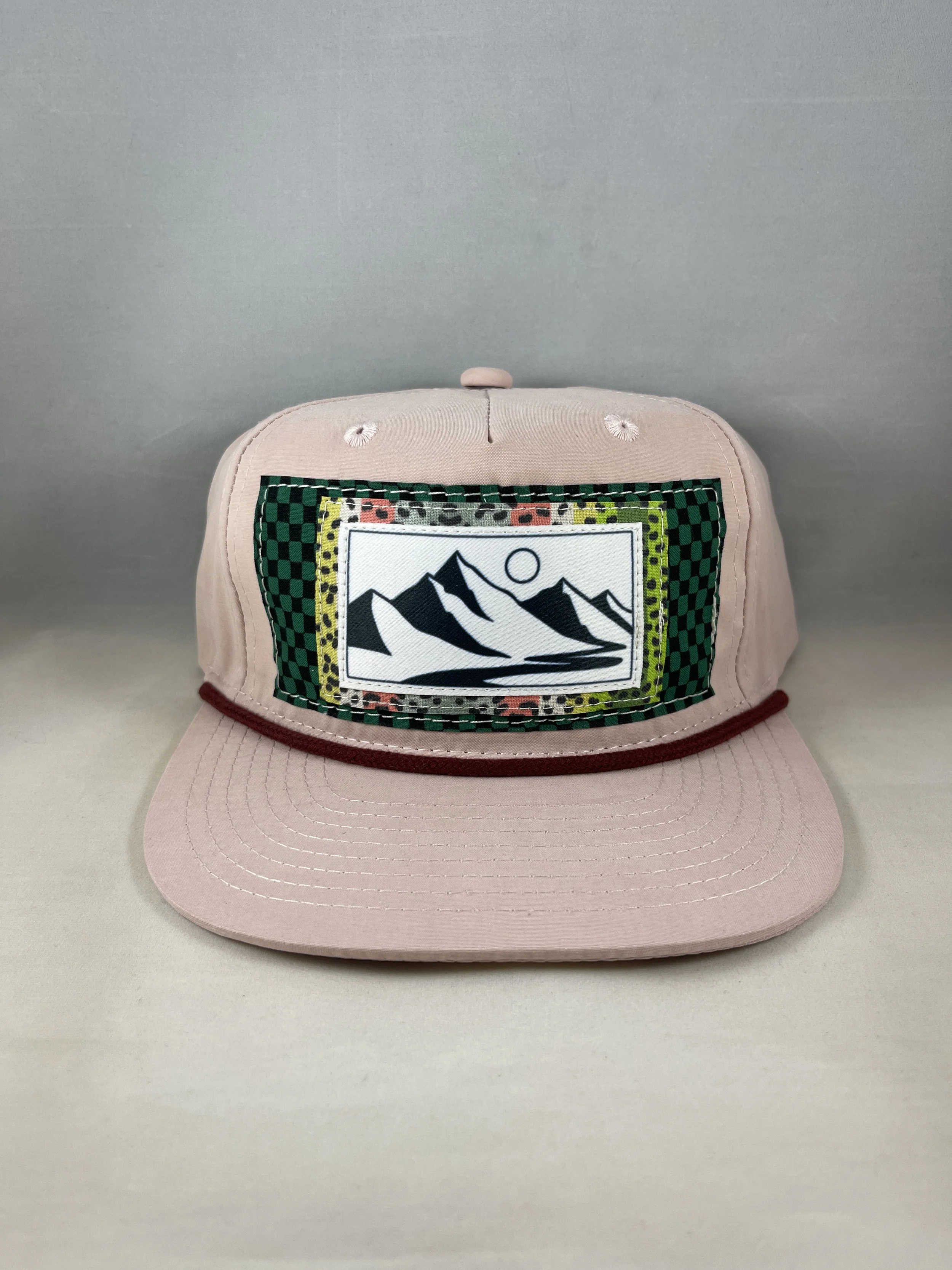 Light Pink Richardson Fullback Hat - Mountain View Series