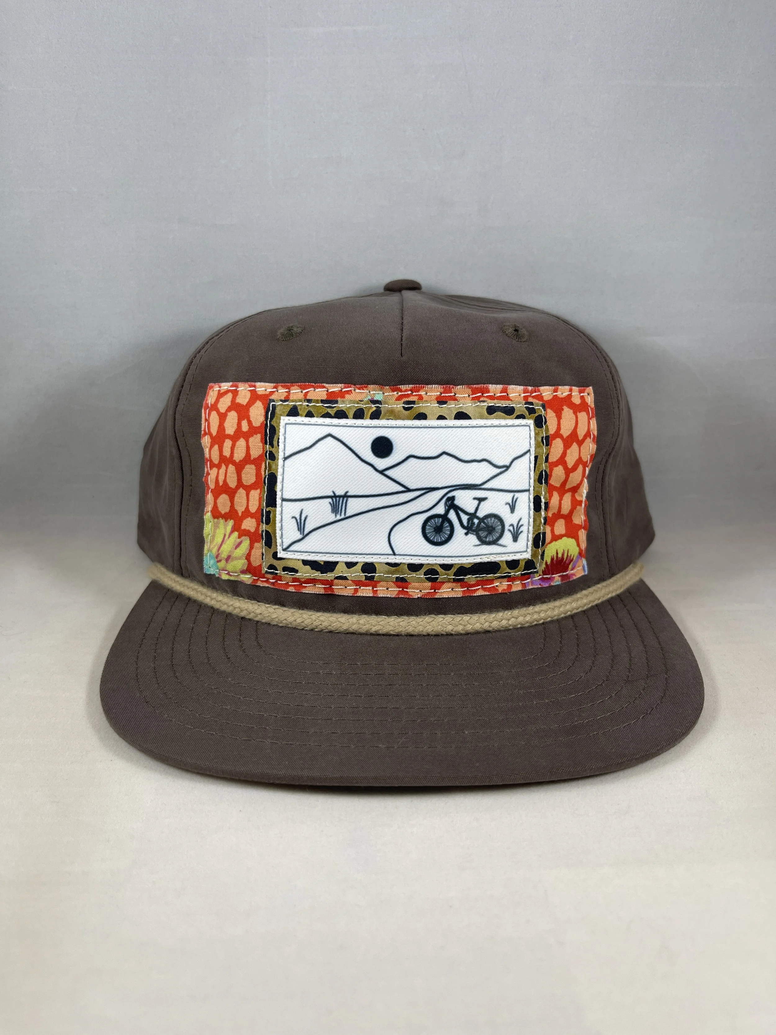 Brown Richardson Fullback Hat - Biking Series