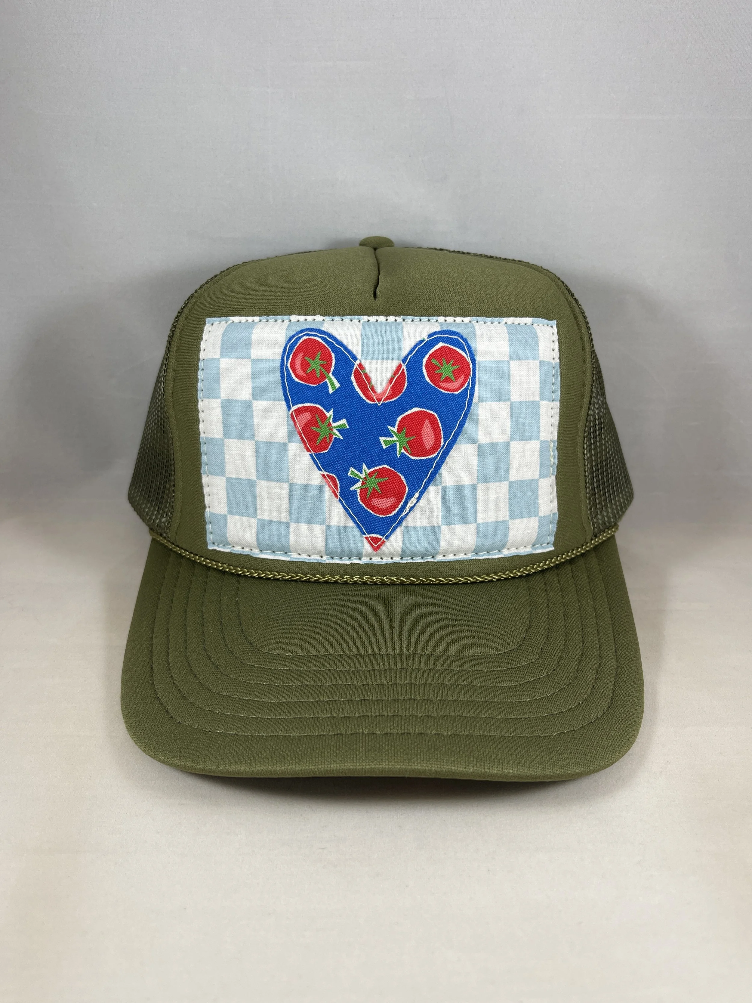 Olive Green Trucker Hat - Spread the Love Series