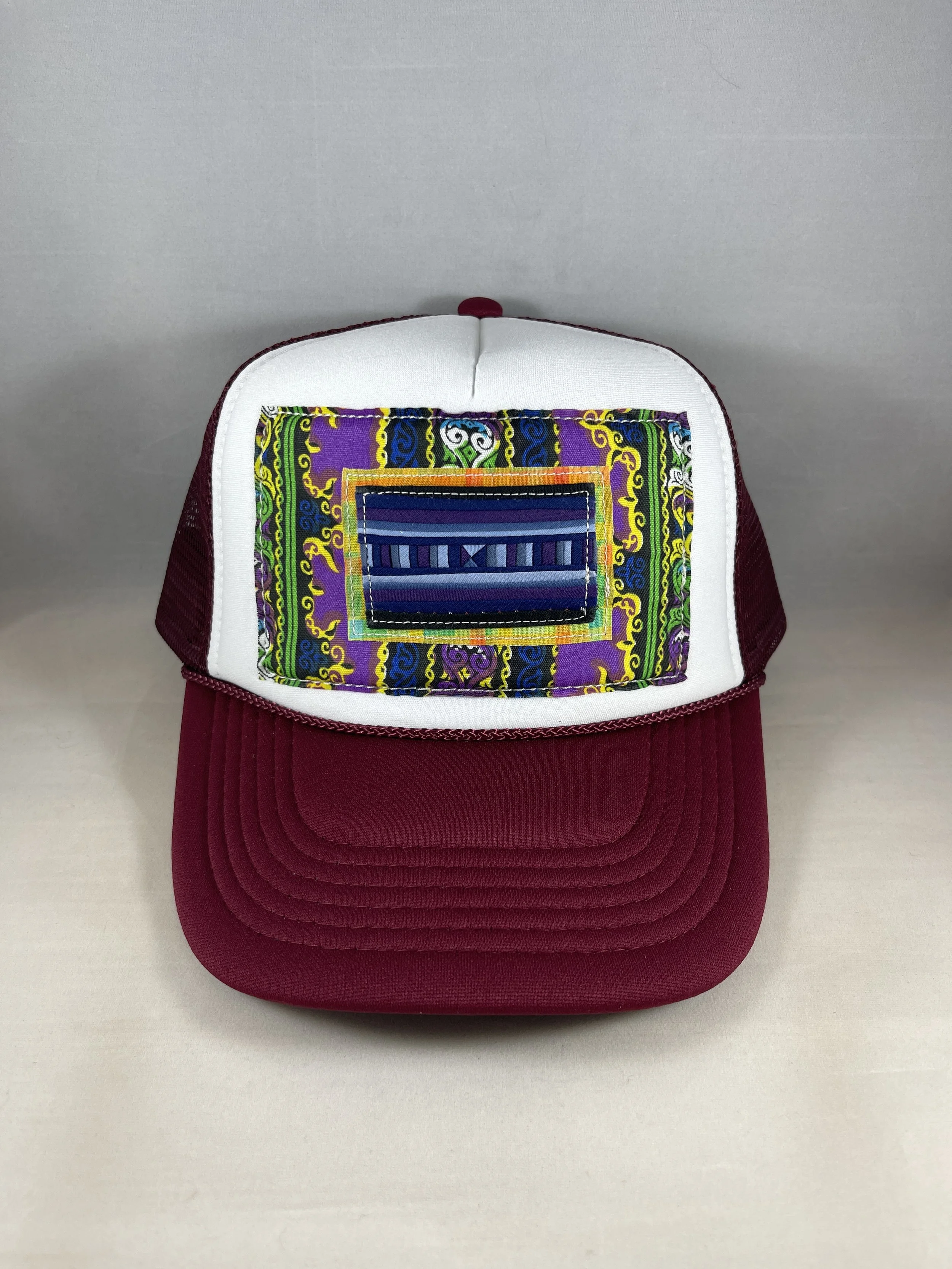 Maroon Trucker Hat - Thailand & Philippines Collection