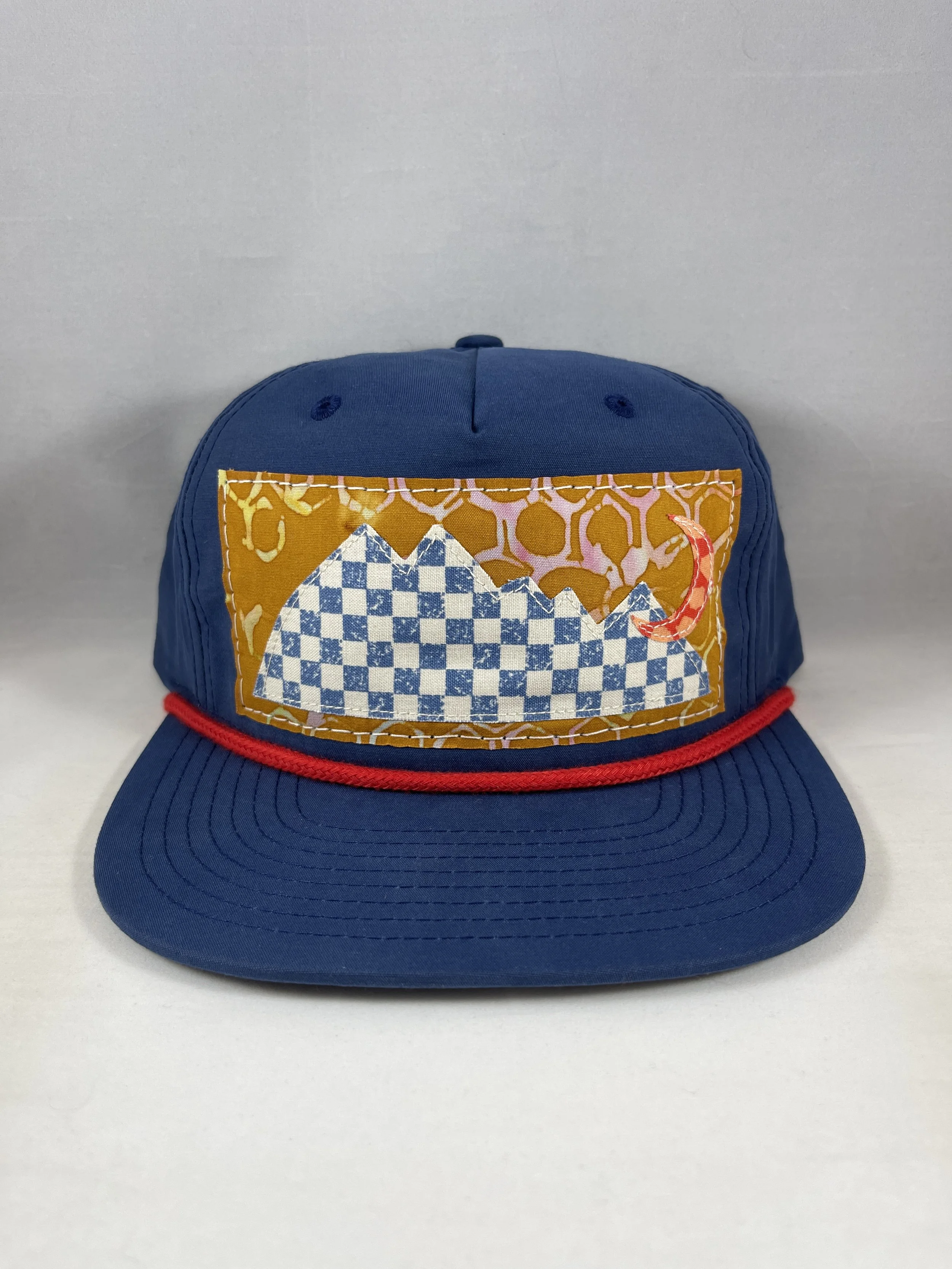 Navy Blue Richardson Fullback Hat - Mountain Series