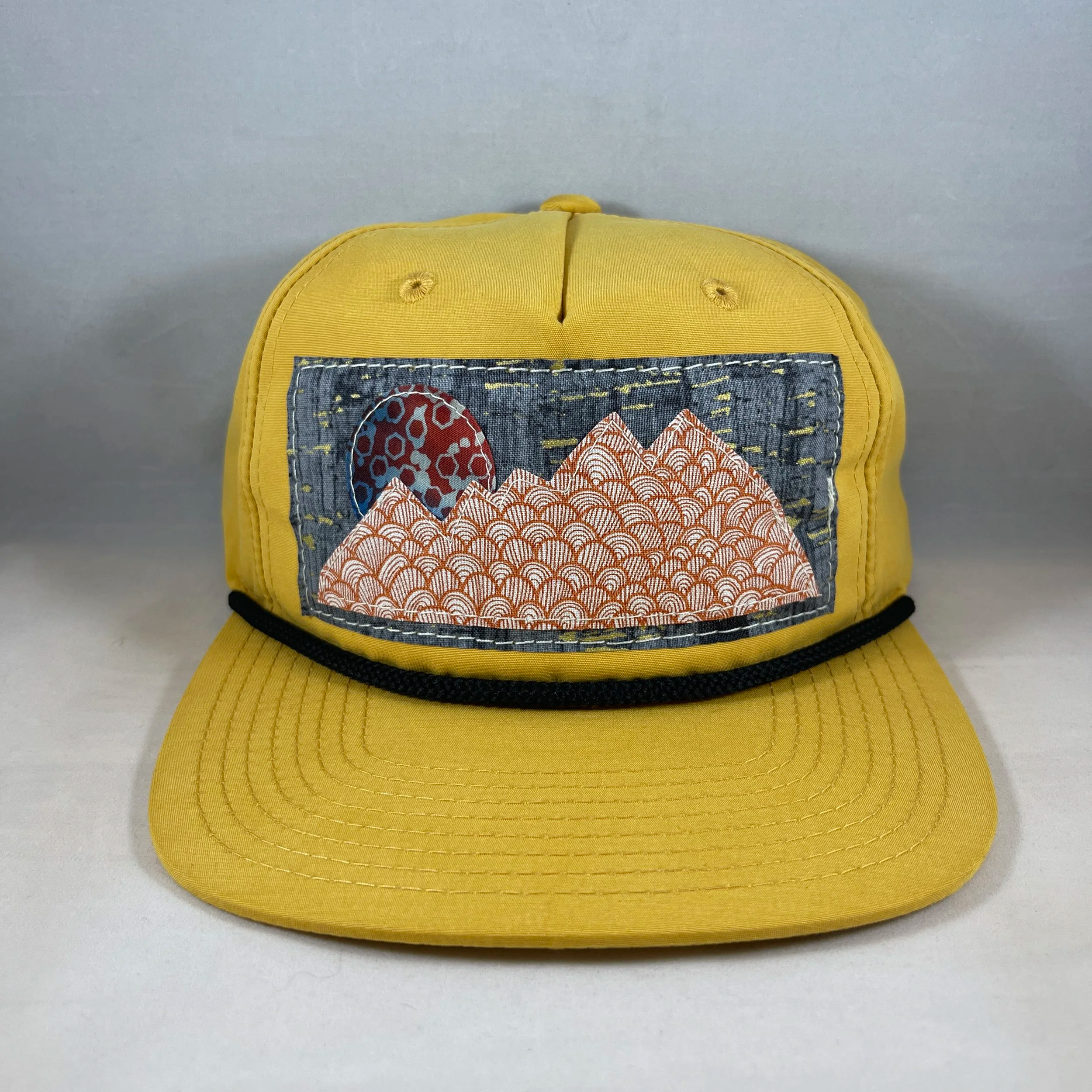Mustard Yellow Richardson Fullback Hat - Mountain Series