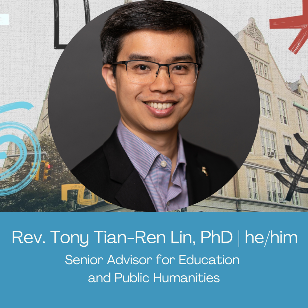Rev. Tony Tian-Ren Lin, PhD — #TheClemente | The Clemente