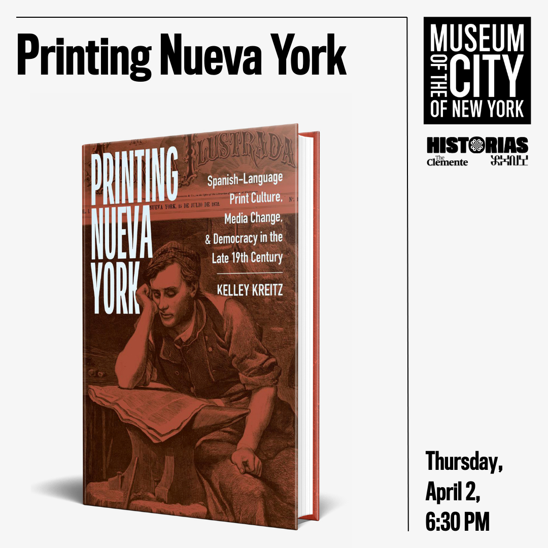 Printing Nueva York (Book Talk &amp; performance)
