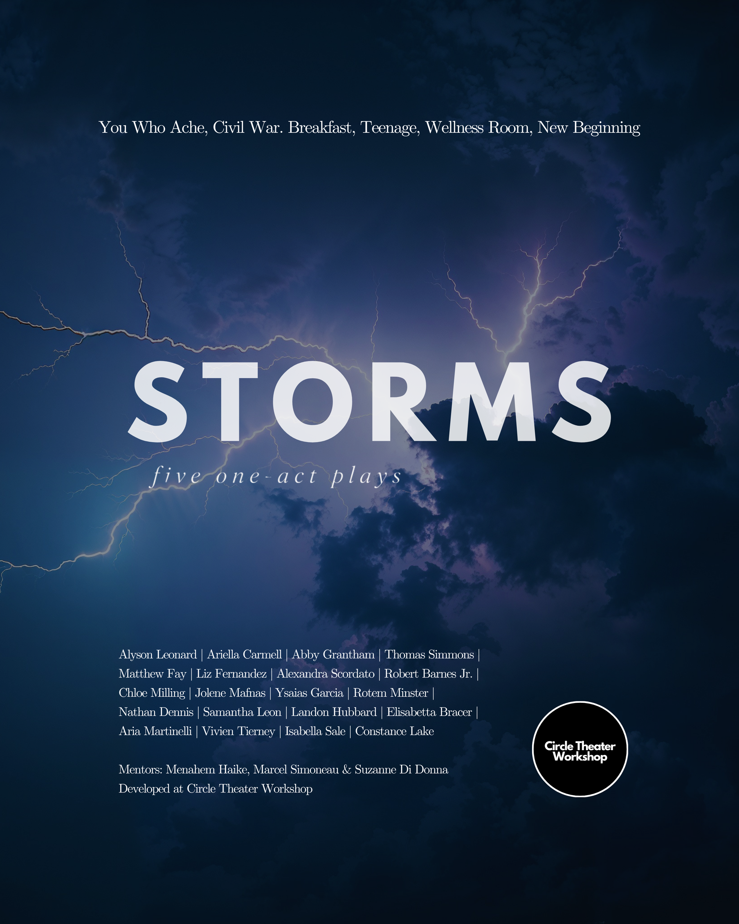 Storms - Five One Act Plays