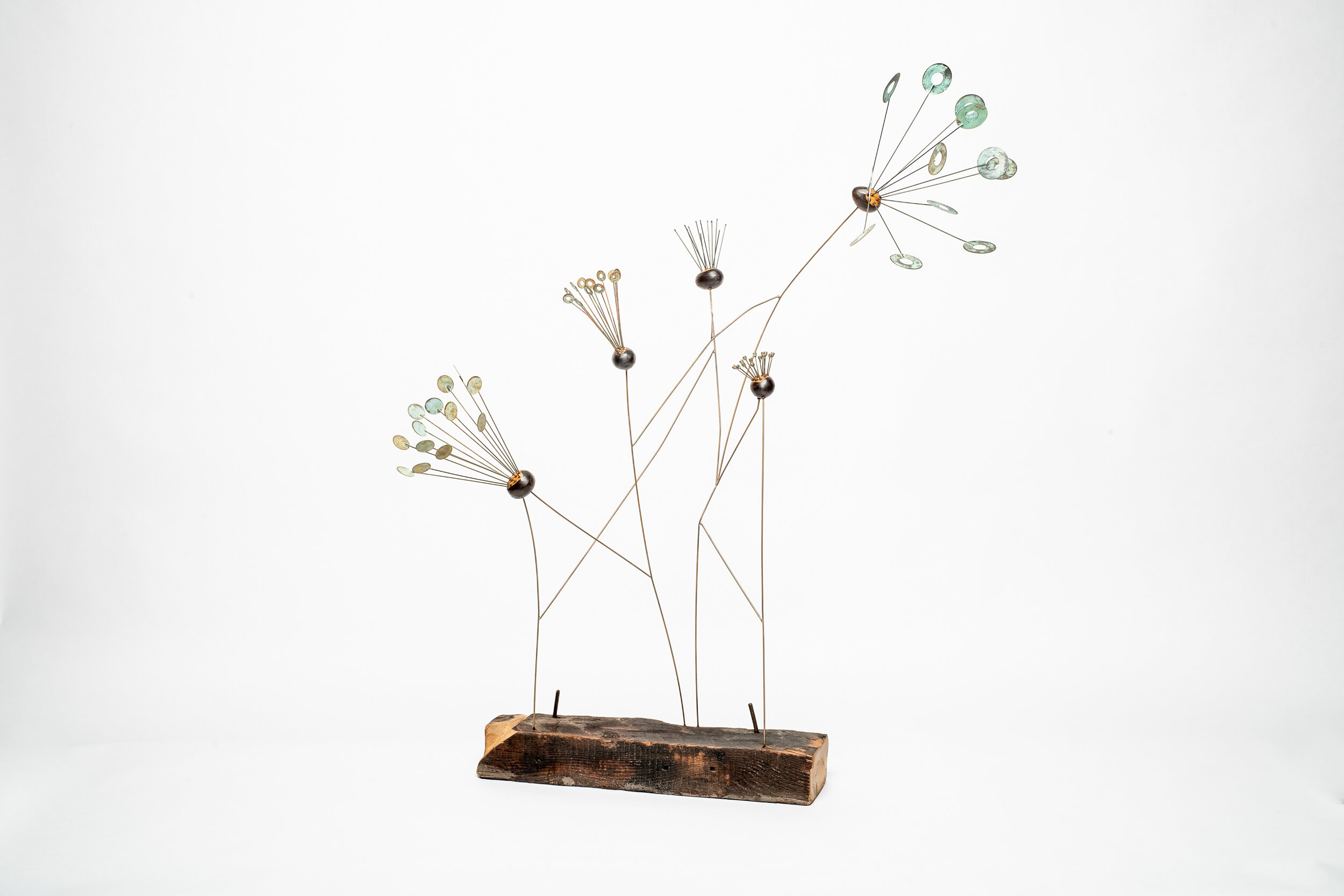 ebony weed sculpture