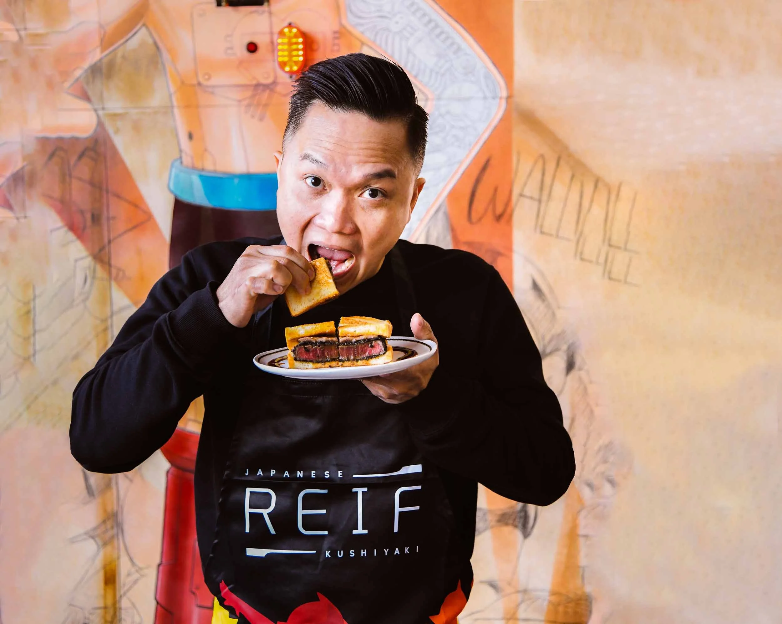   REIF OTHMAN     HEAD CHEF | REIFS KUSHIYAKI  
  His accomplishments are as innumerable as the number of voices who have sung his praise. From childhood memories to international fame, this is the life of chef icon, Reif Othman.  