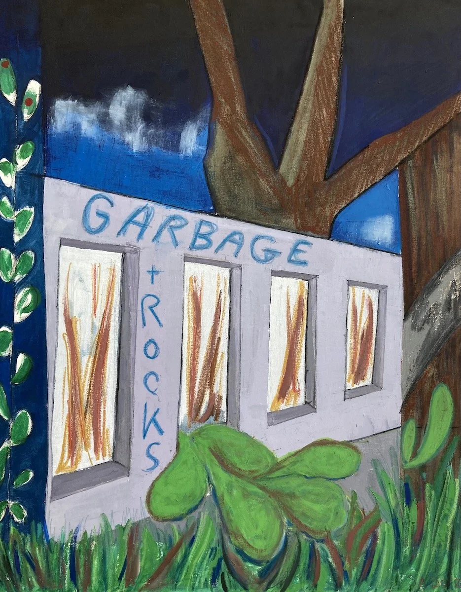 in their heads, 24x36", $200