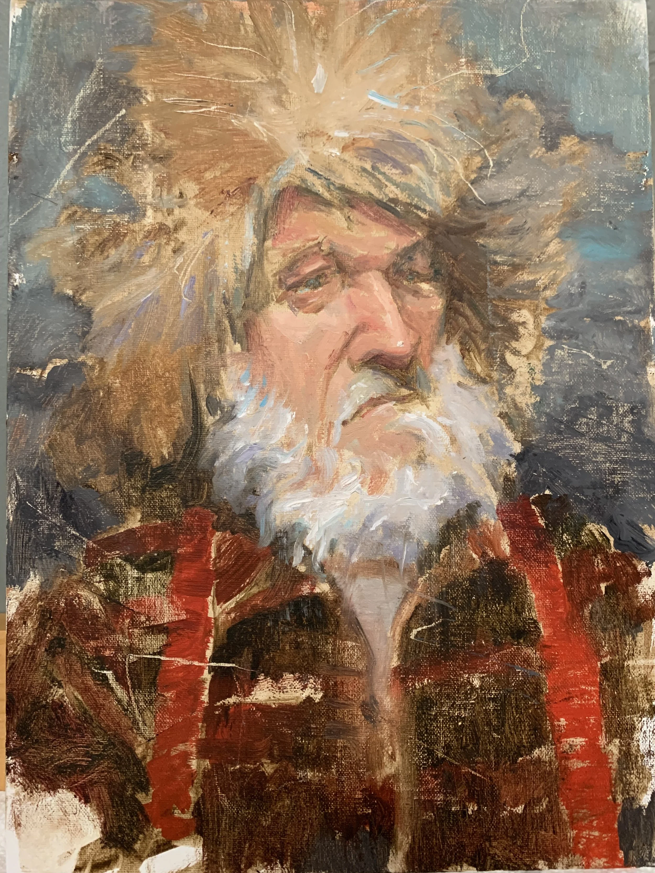 Portrait in Oil