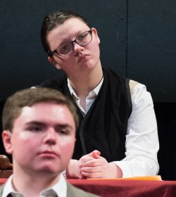 Percy Mohn playing as the Judge.
Copyright Paul W. Gillespie 2019