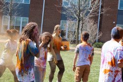 More fun at the Holi celebration