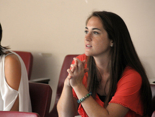 An engaged audience sparked a dialogue about implications of the research following the presentation.
