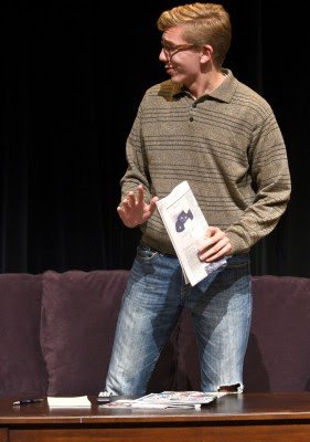 John Leslie ’18 as Stephen.