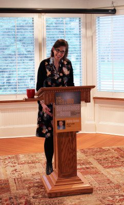 Professor O'Connor introduces Phil Sicker.
Julie Armstrong