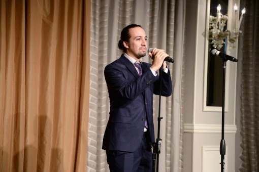 Lin-Manuel Miranda performs “One Last Time” with Christopher Jackson.