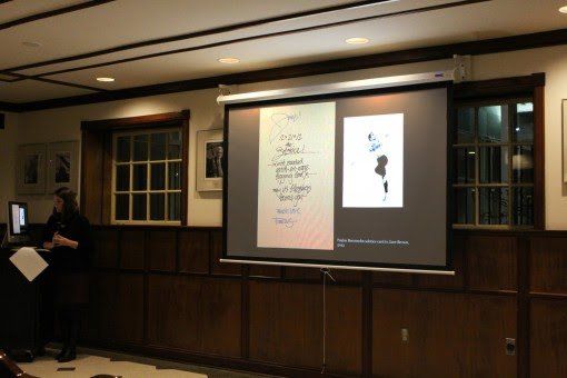 Savig revealed how many artist's handwriting styles mimicked their art.