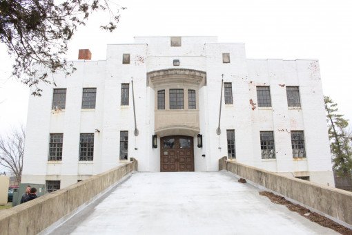 The old Armory building, the subject of this year's Casey Time.