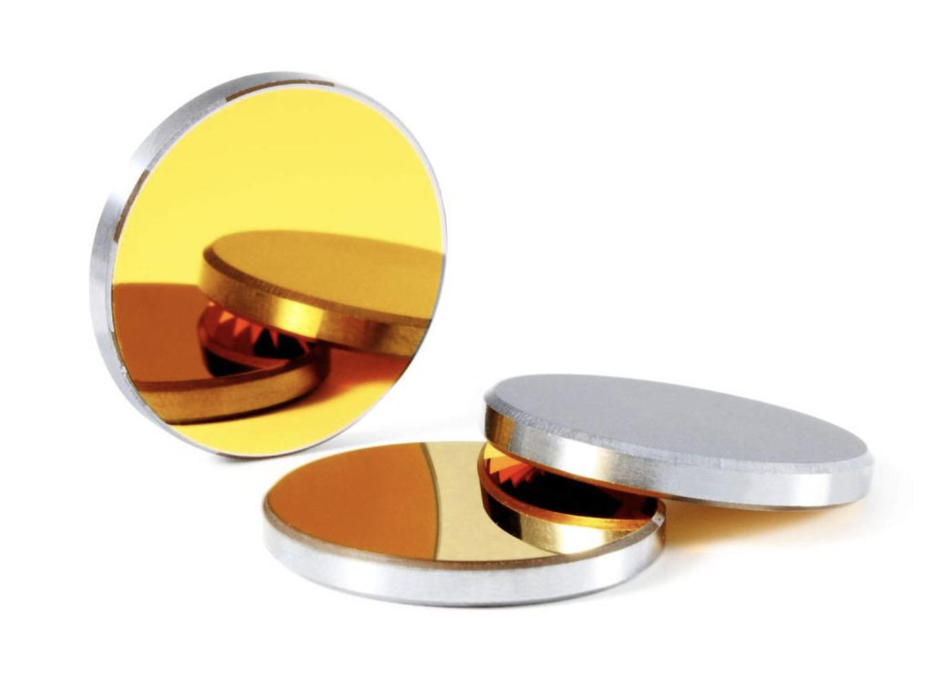 Co2 Laser Machines Silicon Reflective Mirrors set (3) - 25mm Diameter