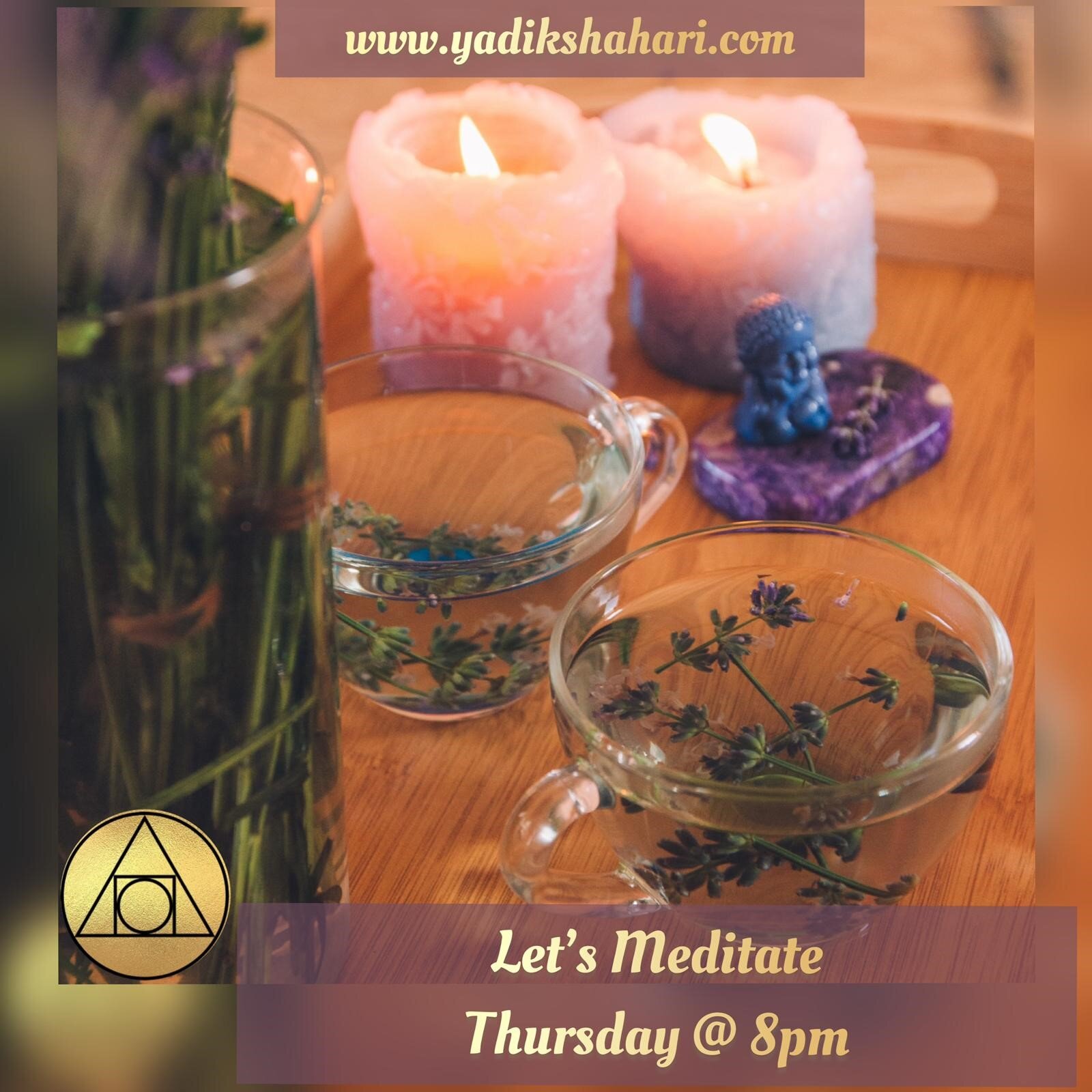 Max Meditation System™ in person Wednesdays